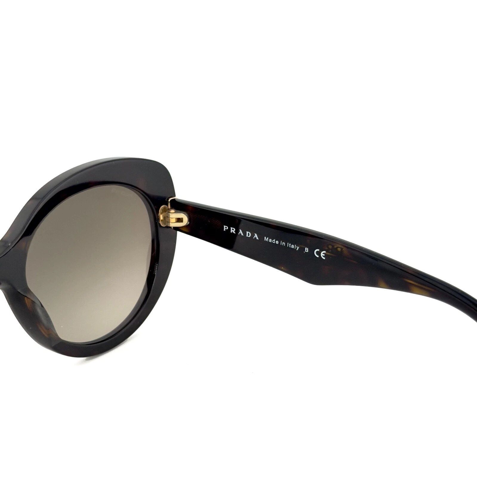 PRADA 12P POEME Heritage PR12PS Brown Havana Sunglasses