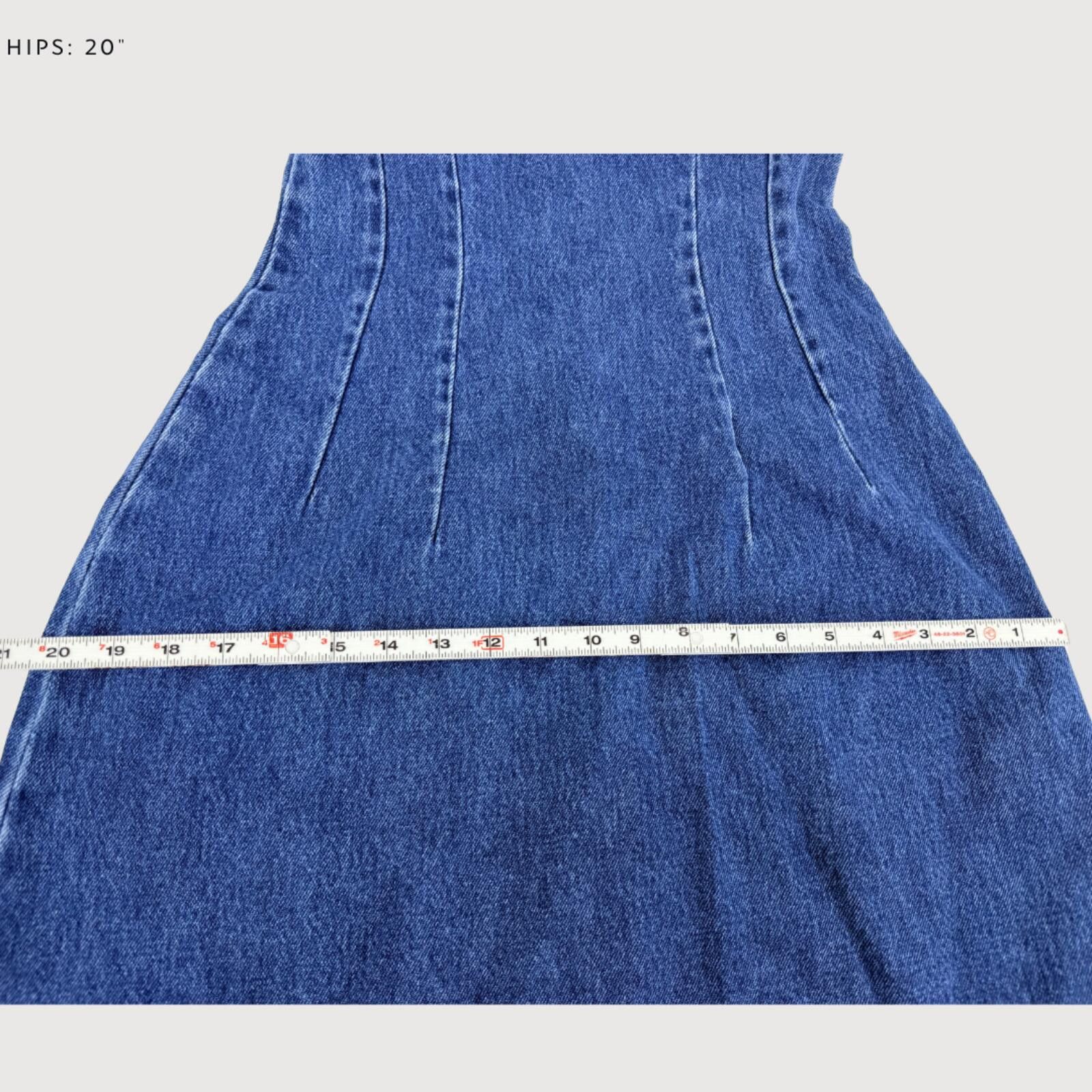 Other Meshki Cecily Strapless Denim Mini Dress NWT S Size S / US 4 / IT 40 - 9 Thumbnail