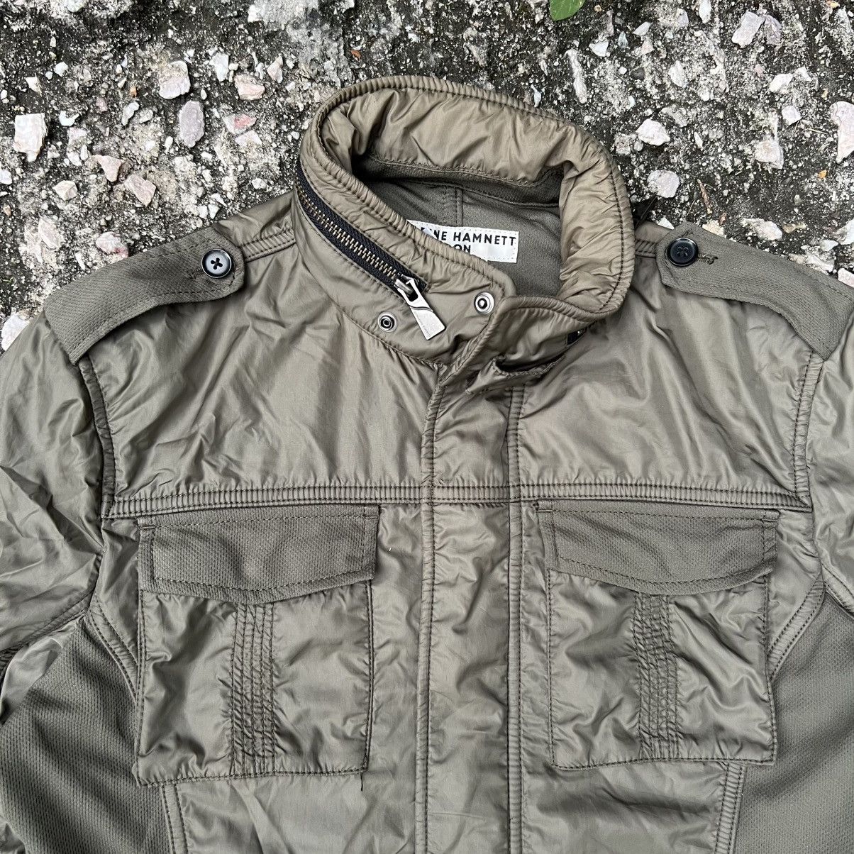 Katharine Hamnett London “KATHARINE HAMNETT LONDON” BLOUSON JACKET Size M / US 6-8 / IT 42-44 - 6 Thumbnail