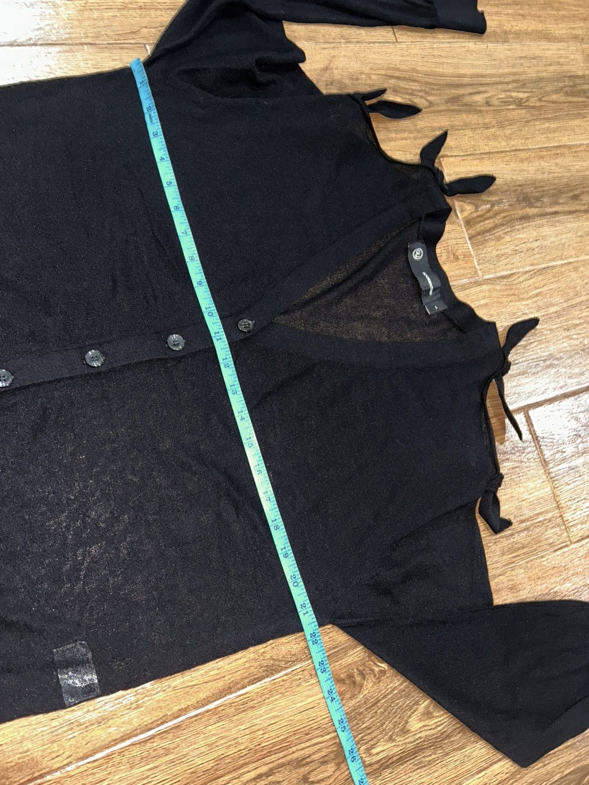 GU × Undercover Gu x Undercover Sheer Knit Cardigan Size L / US 10 / IT 46 - 9 Thumbnail