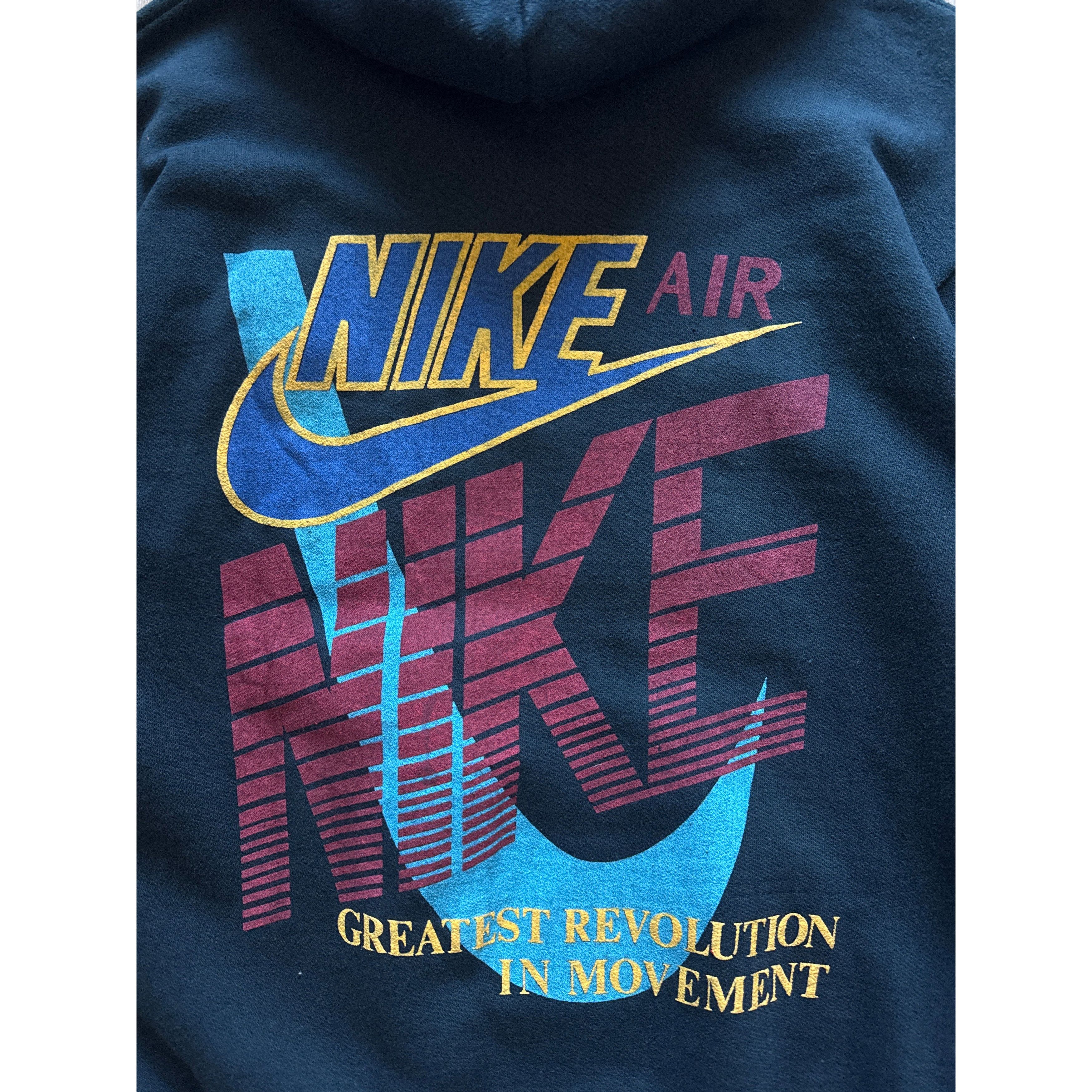 Other Vintage 80s Nike Greatest Revolution In Movement Quarter Zip Size US M / EU 48-50 / 2 - 2 Thumbnail