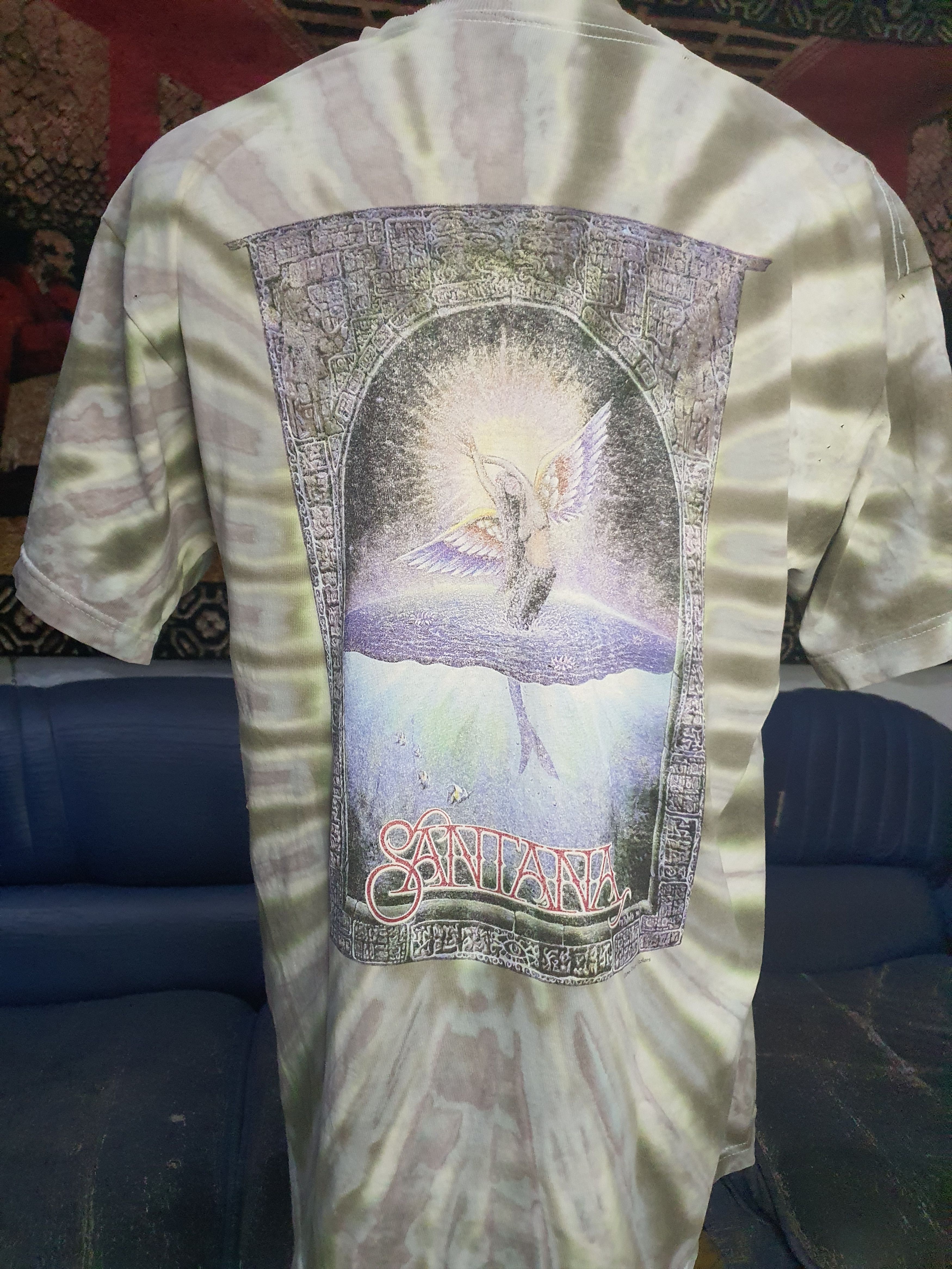 Band Tees Vintage Tees Santana Size US L / EU 52-54 / 3 - 17 Thumbnail