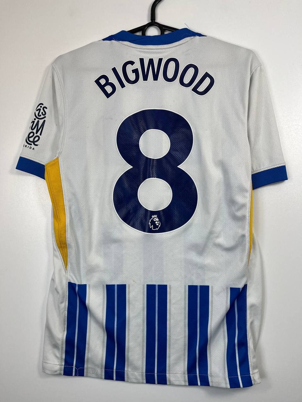 Nike Brighton Hove Albion 2020/21 Home Shirt Bigwood #8 Jersey S Size US S / EU 44-46 / 1 - 9 Thumbnail