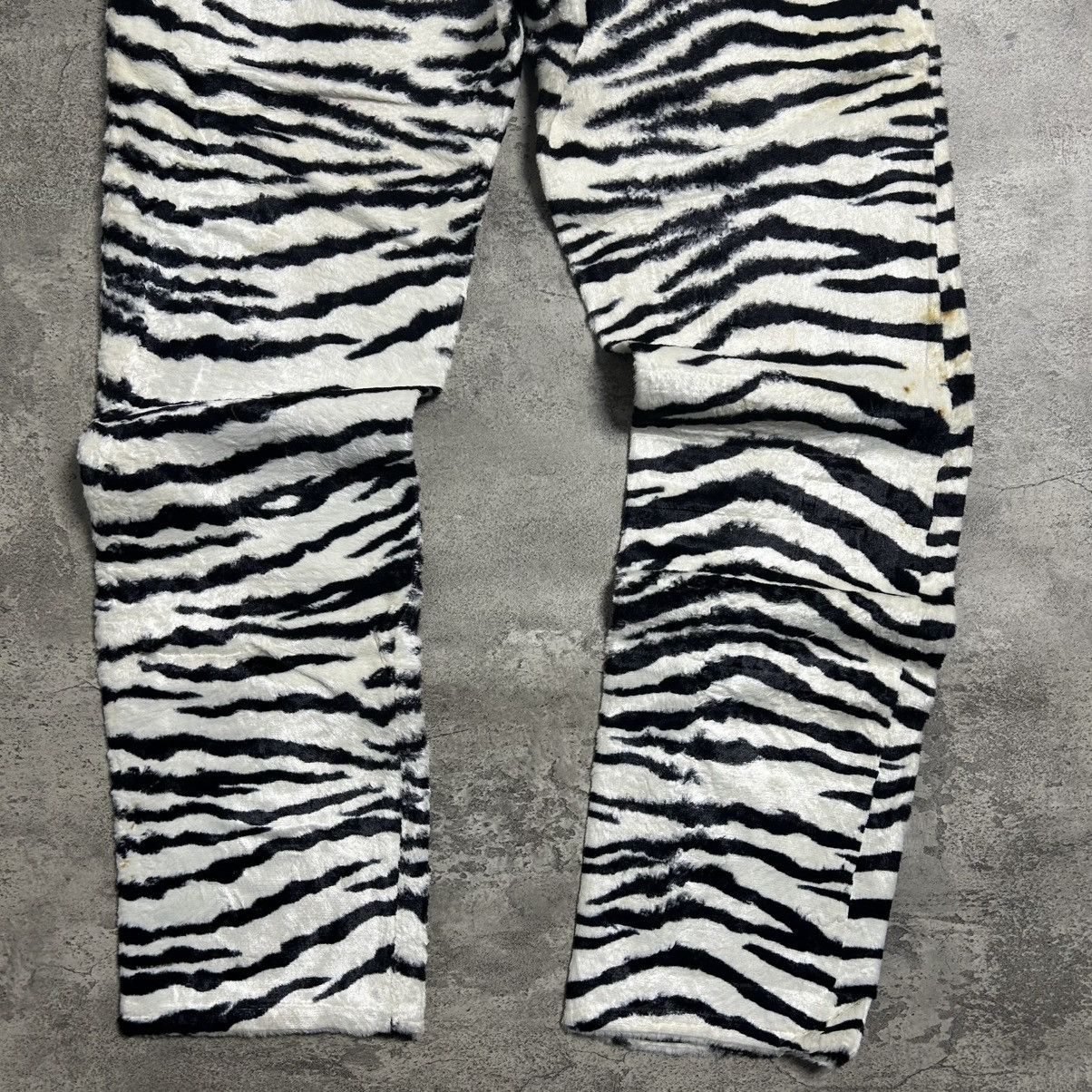 Hysteric Glamour Vintage Pants y2k Hysteric Glamour Stripe BlackWhite Velvet Size US 28 / EU 44 - 13 Thumbnail