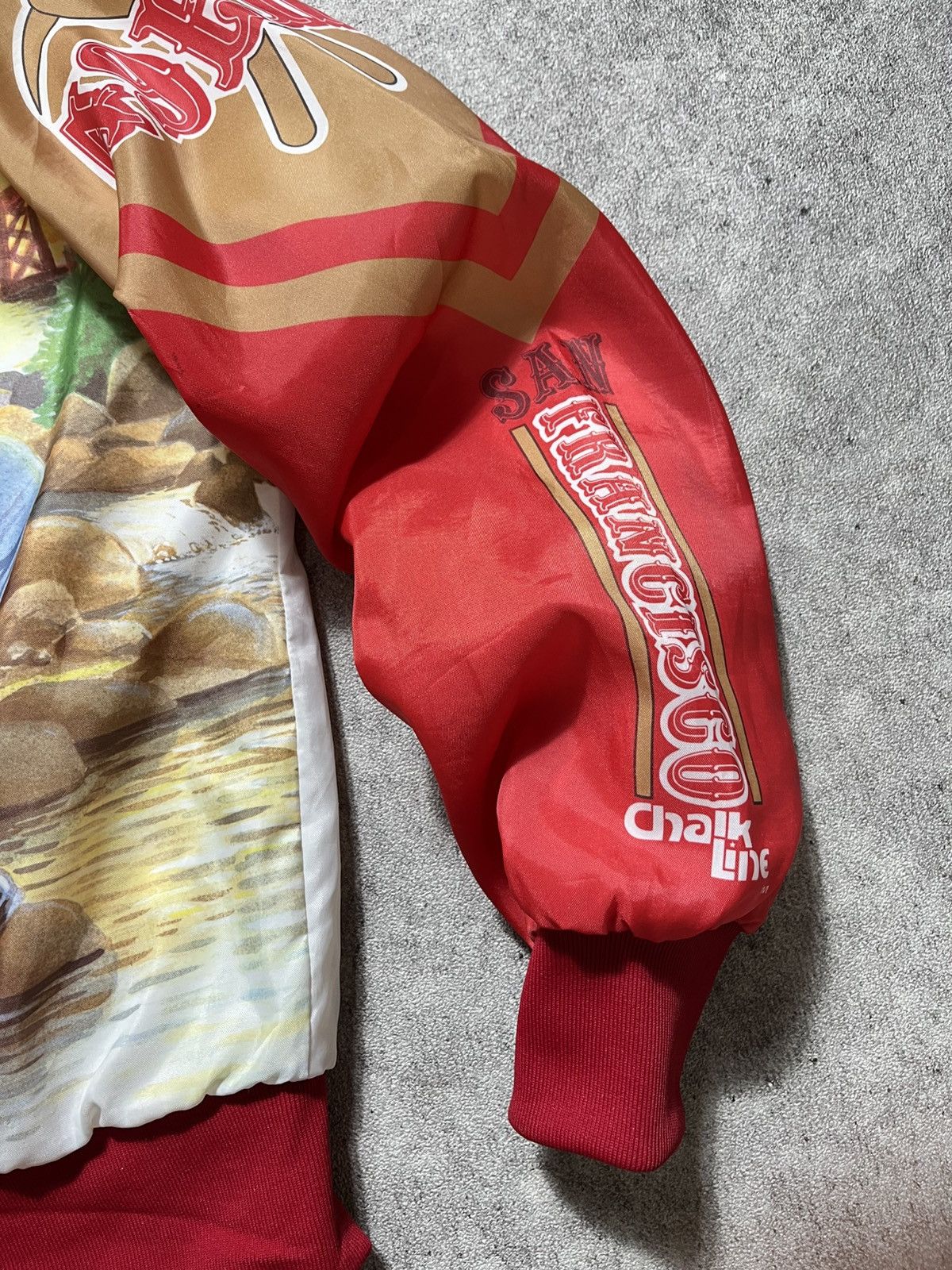 Chalk Line Vintage 90s Chalk Line San Francisco 49ers Fanimation Jacket Size US S / EU 44-46 / 1 - 4 Thumbnail