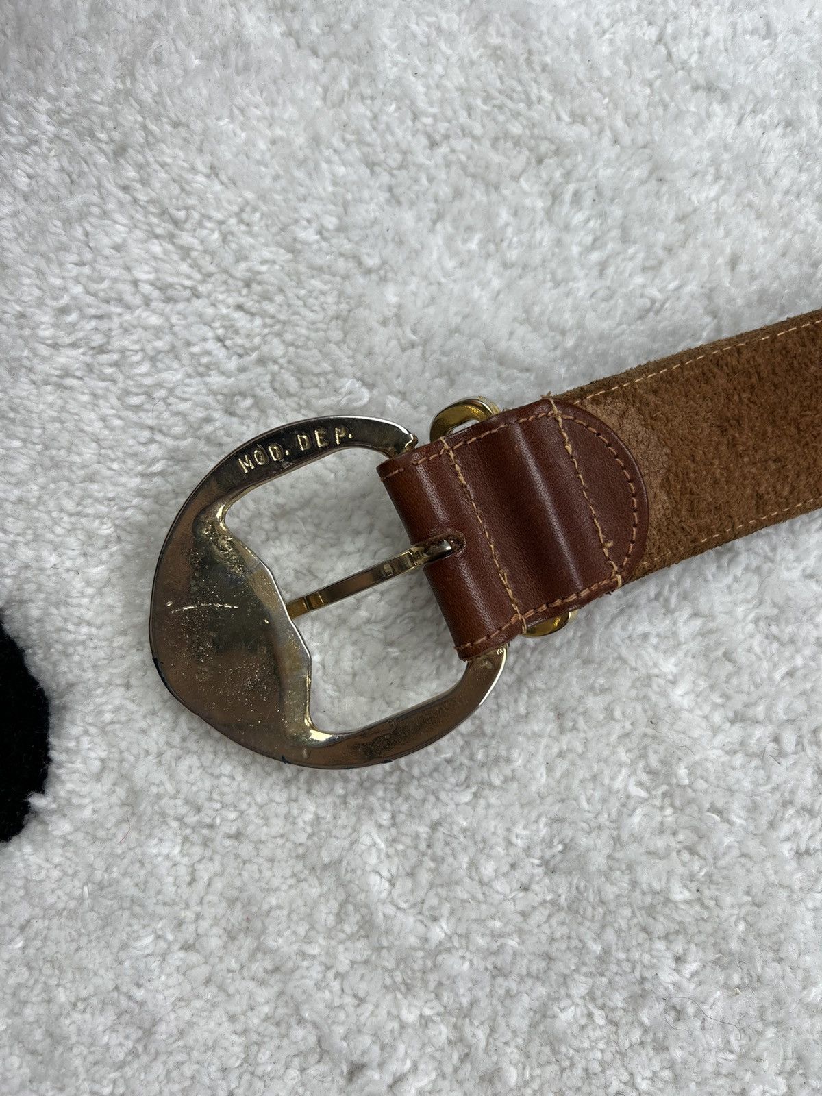 Vintage Vintage XX Secolo Italy Luxury Brown Belt Size ONE SIZE - 5 Thumbnail