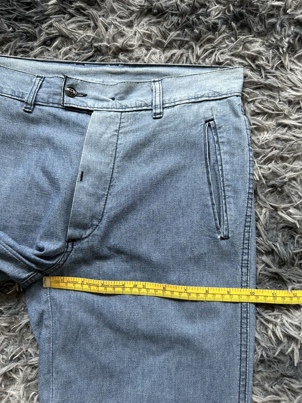 Issey Miyake 2001SS Zucca Travail - denim carpenter pant Size US 29 - 15 Thumbnail