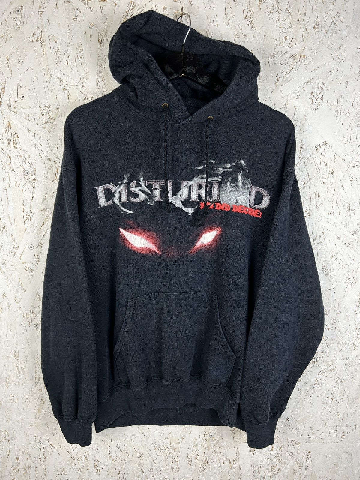 Band Tees 00s Vintage Disturbed You Did Decide Rock Band Hoodie Black Size US M / EU 48-50 / 2 - 1 Thumbnail