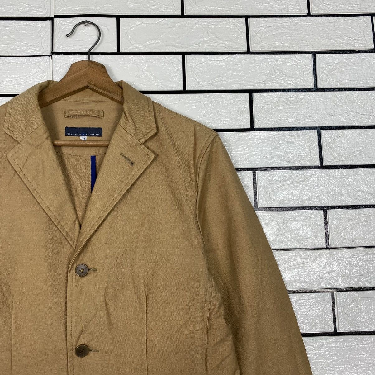 Japanese Brand 📌Vintage Chore Jacket Chevignon Duck Canvas Issey Miyake Size US M / EU 48-50 / 2 - 7 Thumbnail