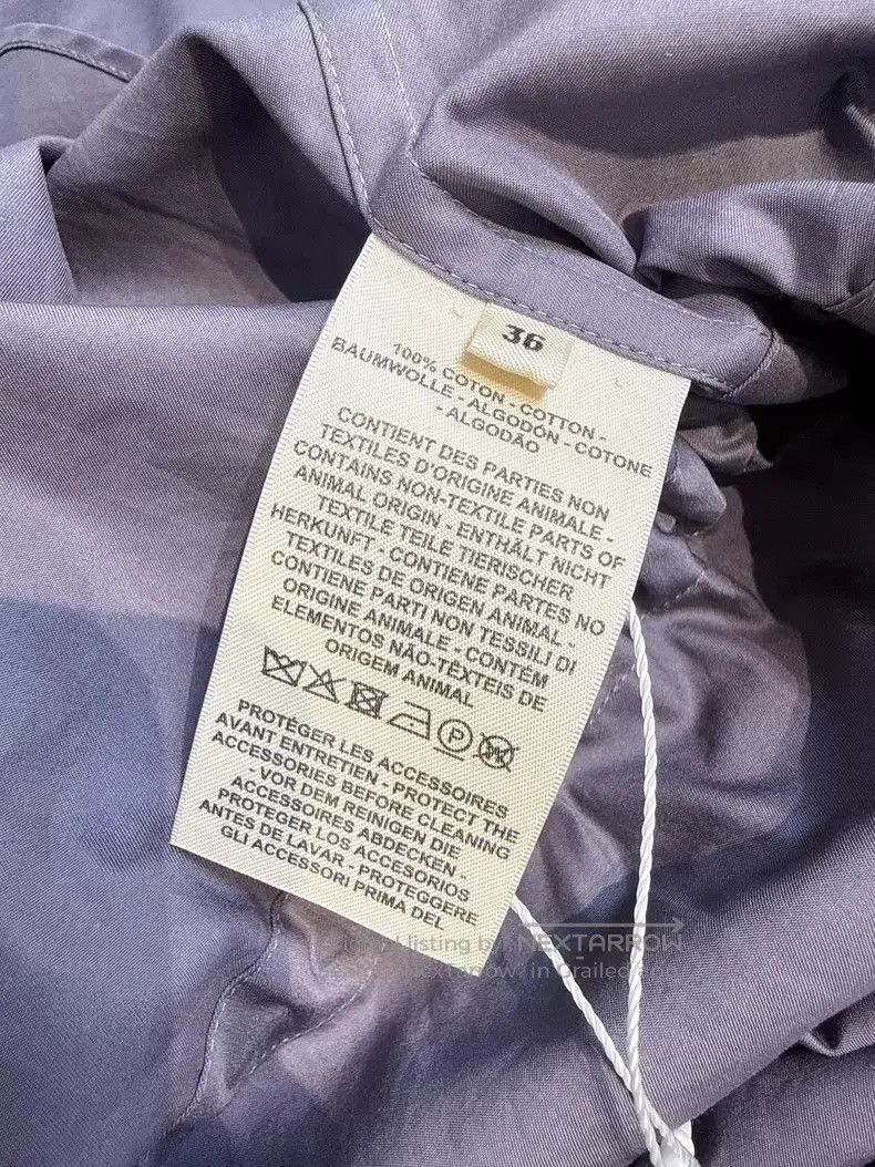 Hermes Hermes Gray Long Drawstring Waist Dress Coat Size XS / US 0-2 / IT 36-38 - 6 Thumbnail