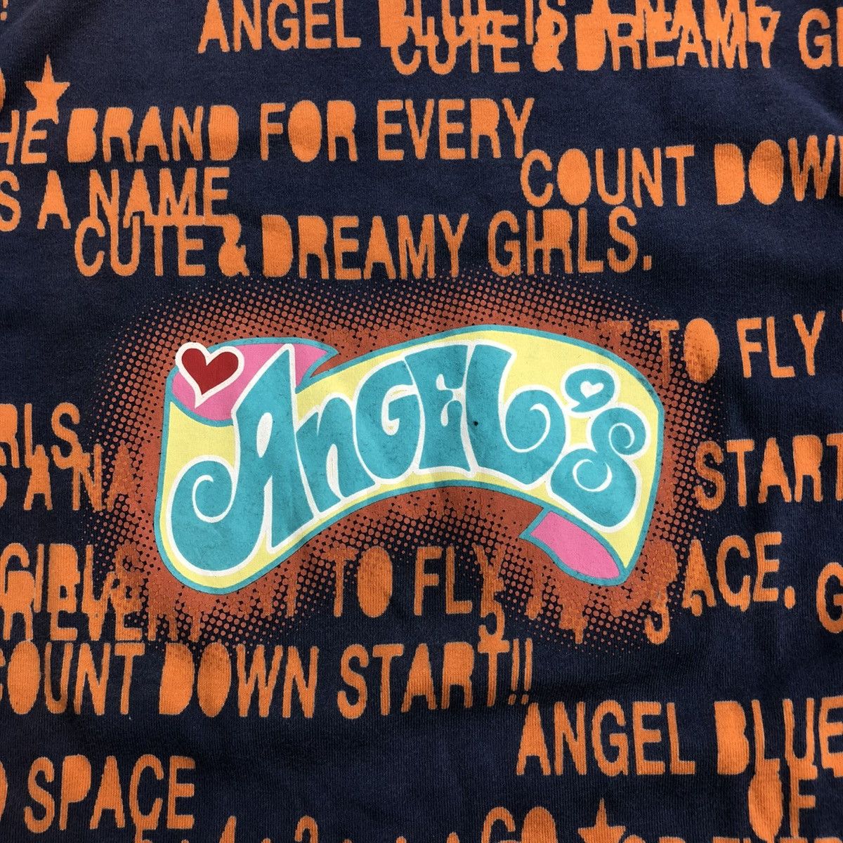 Angel Blue × Hysteric Glamour × Japanese Brand 2000s Angel Blue Iconic Design Poem Goa LGB Long Slevee Size S / US 4 / IT 40 - 4 Thumbnail