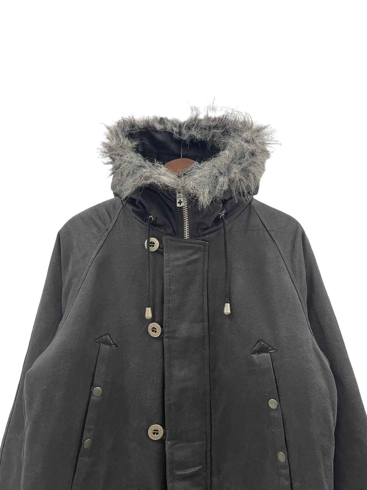 If Six Was Nine × Le Grande Bleu (L.G.B.) × PPFM Berning Sho Japan Suede Parka Jacket Size US M / EU 48-50 / 2 - 4 Thumbnail