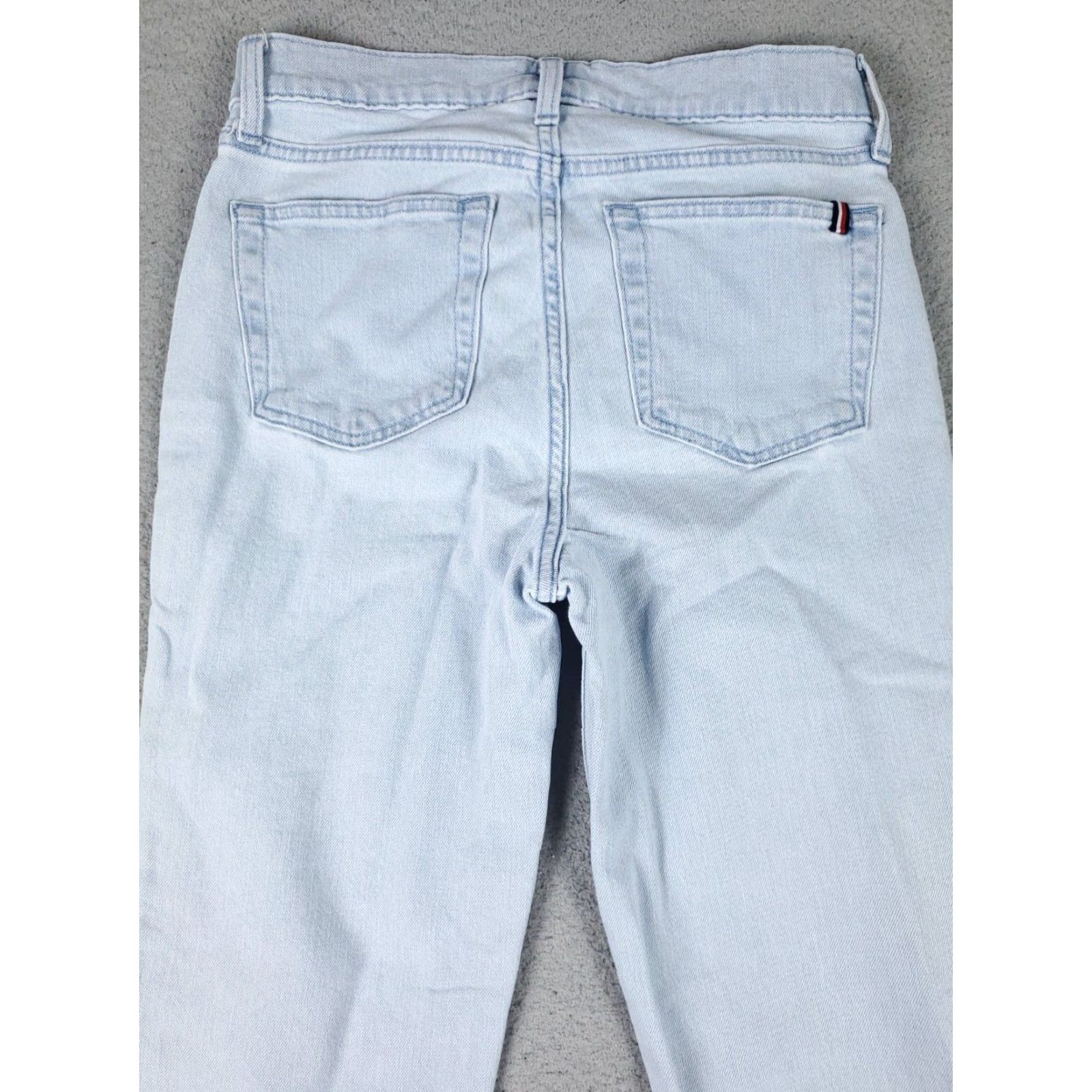 Tommy Hilfiger VINTAGE Tommy Hilfiger Women's Jeans Size 4 27x26 Straight Fit Denim Pants Blue Ladies Size 27" / US 4 / IT 40 - 7 Thumbnail