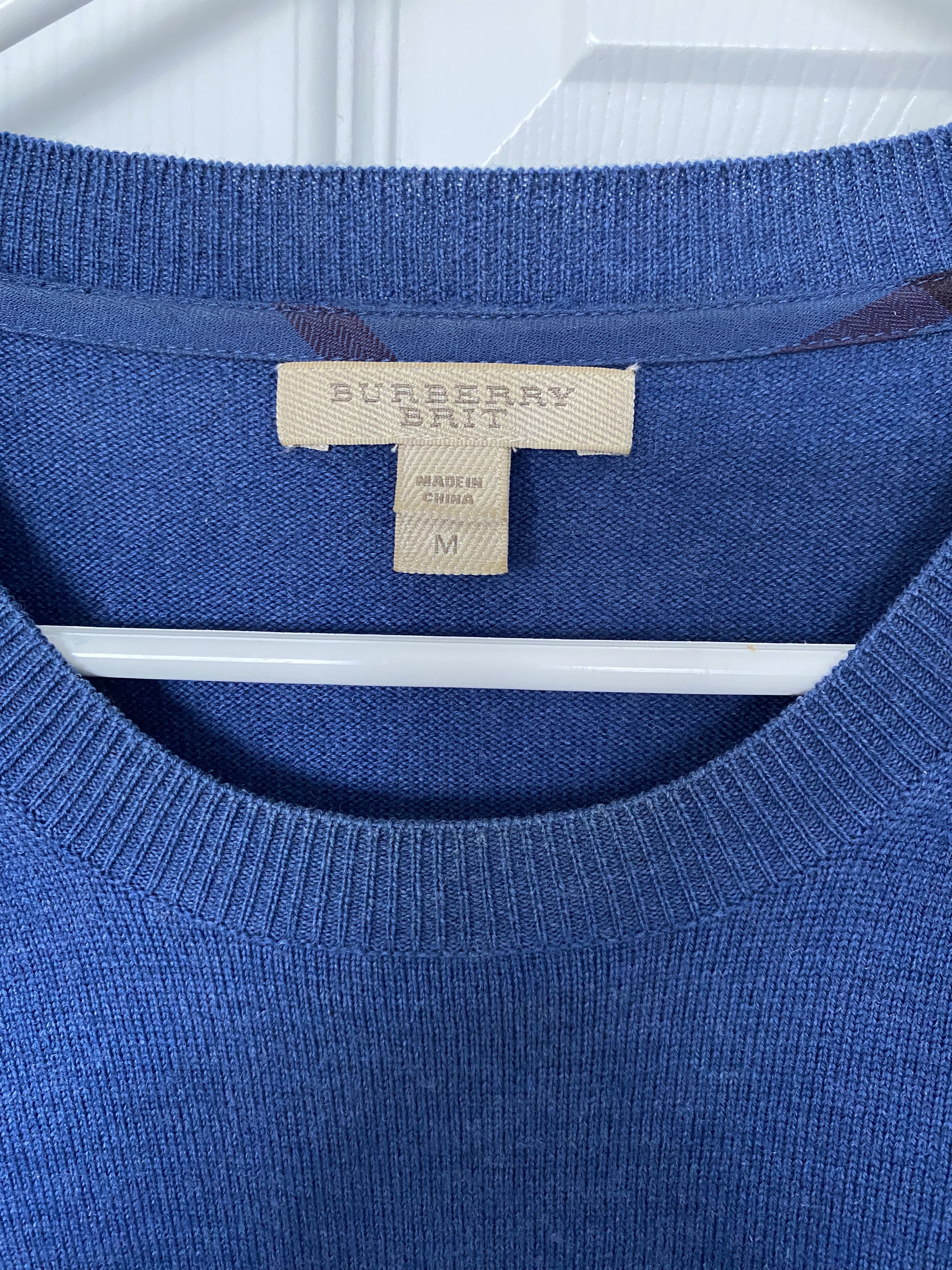 Burberry Burberry Fine Merino Wool Crewneck Sweater - Men’s Medium Size US M / EU 48-50 / 2 - 2 Thumbnail