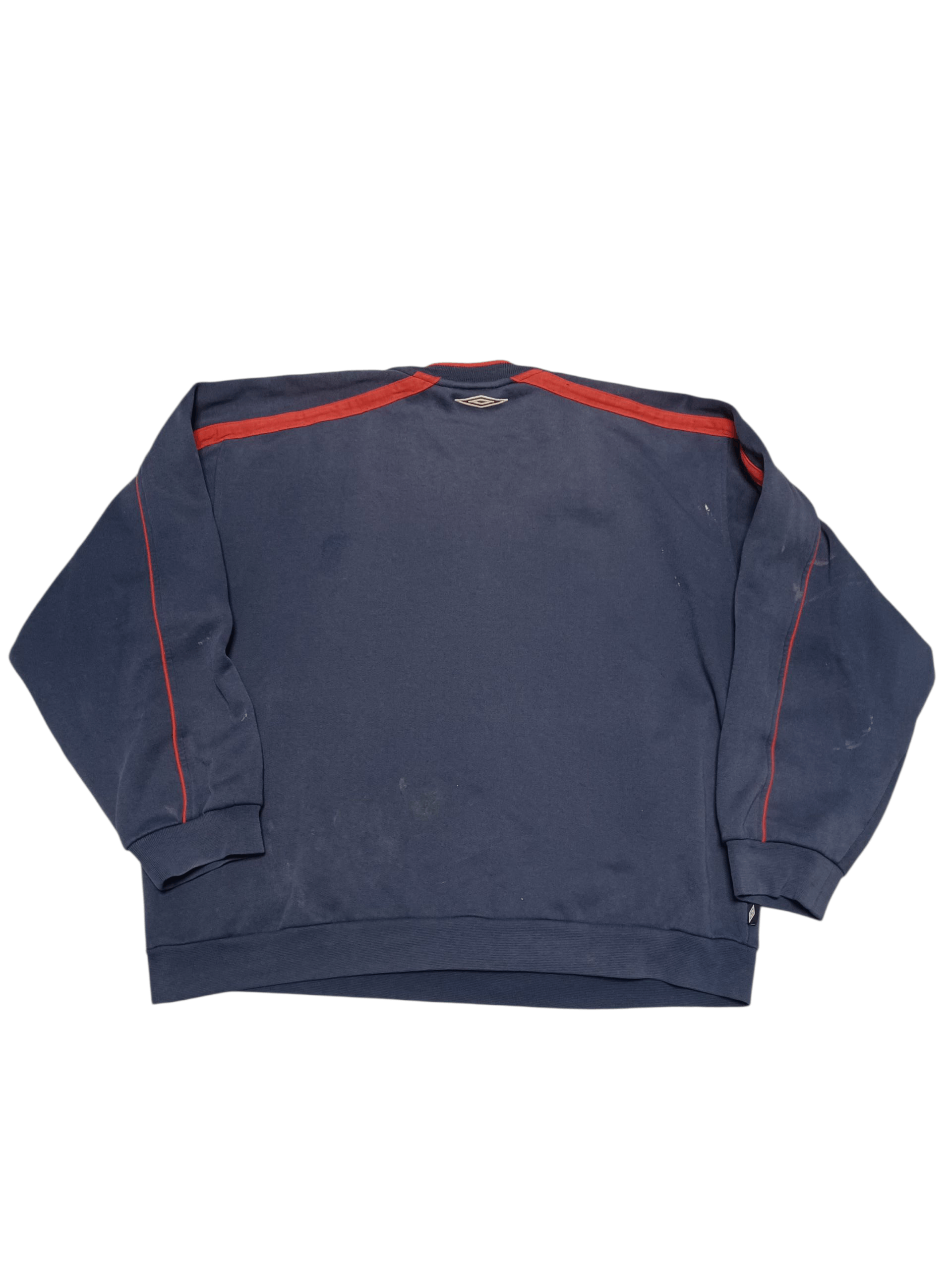 Umbro UMBRO VINTAGE FADED DIRTY BIGLOGO EMBROIDERED SWEATSHIRT Size US L / EU 52-54 / 3 - 8 Thumbnail