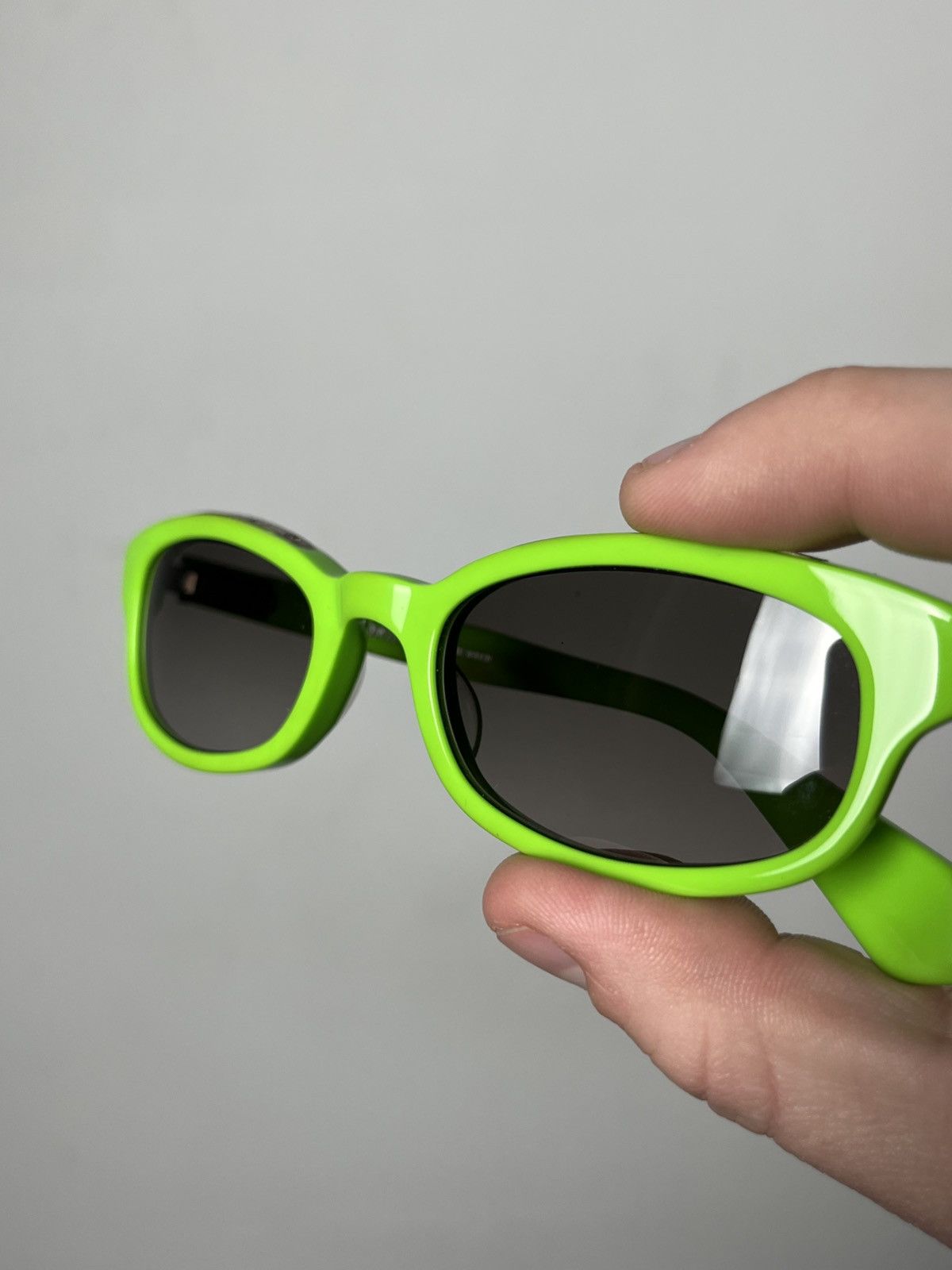 Chrome Hearts 🔥CROME HEARTS LOWRIDER 925 SILVER LIME SUNGLASSES JAPAN Size ONE SIZE - 14 Thumbnail