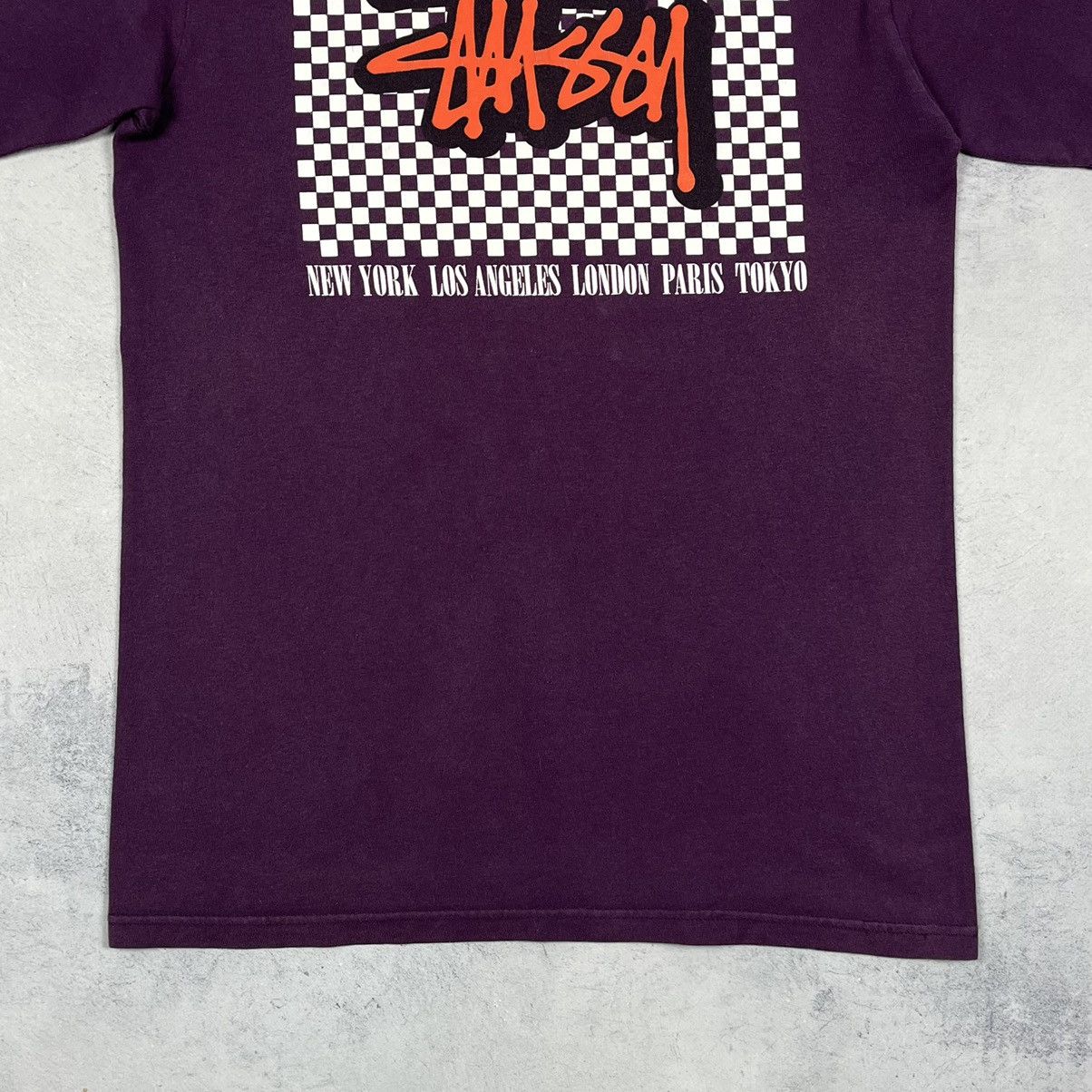 Stussy Vintage Stussy big logo y2k tee 90’s Size US S / EU 44-46 / 1 - 4 Thumbnail
