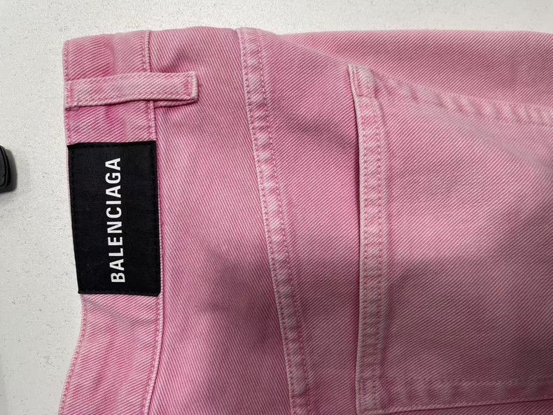 Balenciaga Balenciaga Pink denim skirt Size 25" / US 0 / IT 36 - 5 Thumbnail