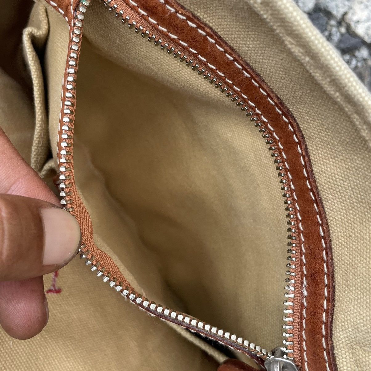 Designer × Ralph Lauren Ralph Lauren Khaki Canvas Tote Size ONE SIZE - 13 Thumbnail