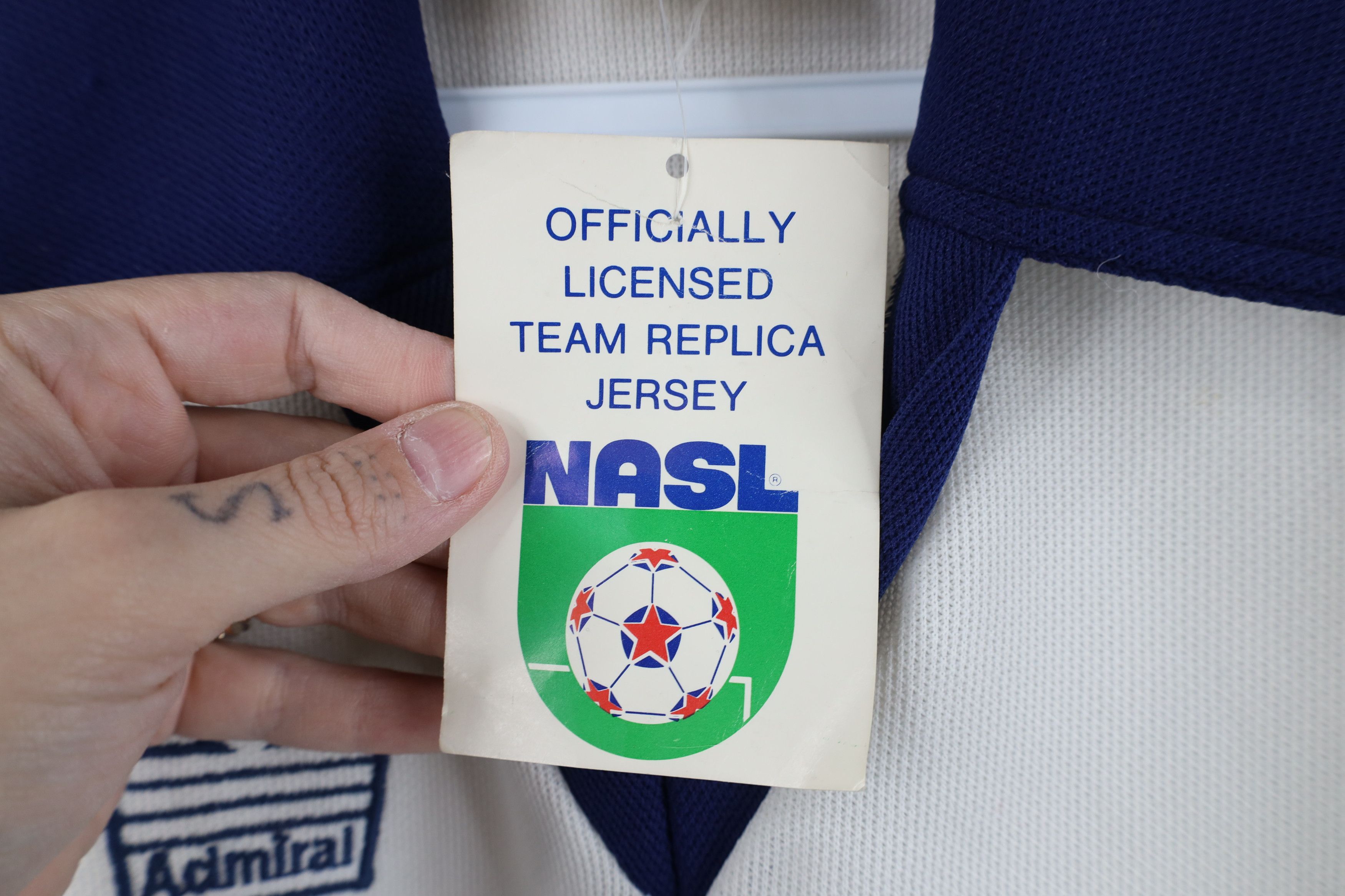 Vintage Deadstock Vintage 70s California Soccer Jersey White USA Size US S / EU 44-46 / 1 - 8 Thumbnail