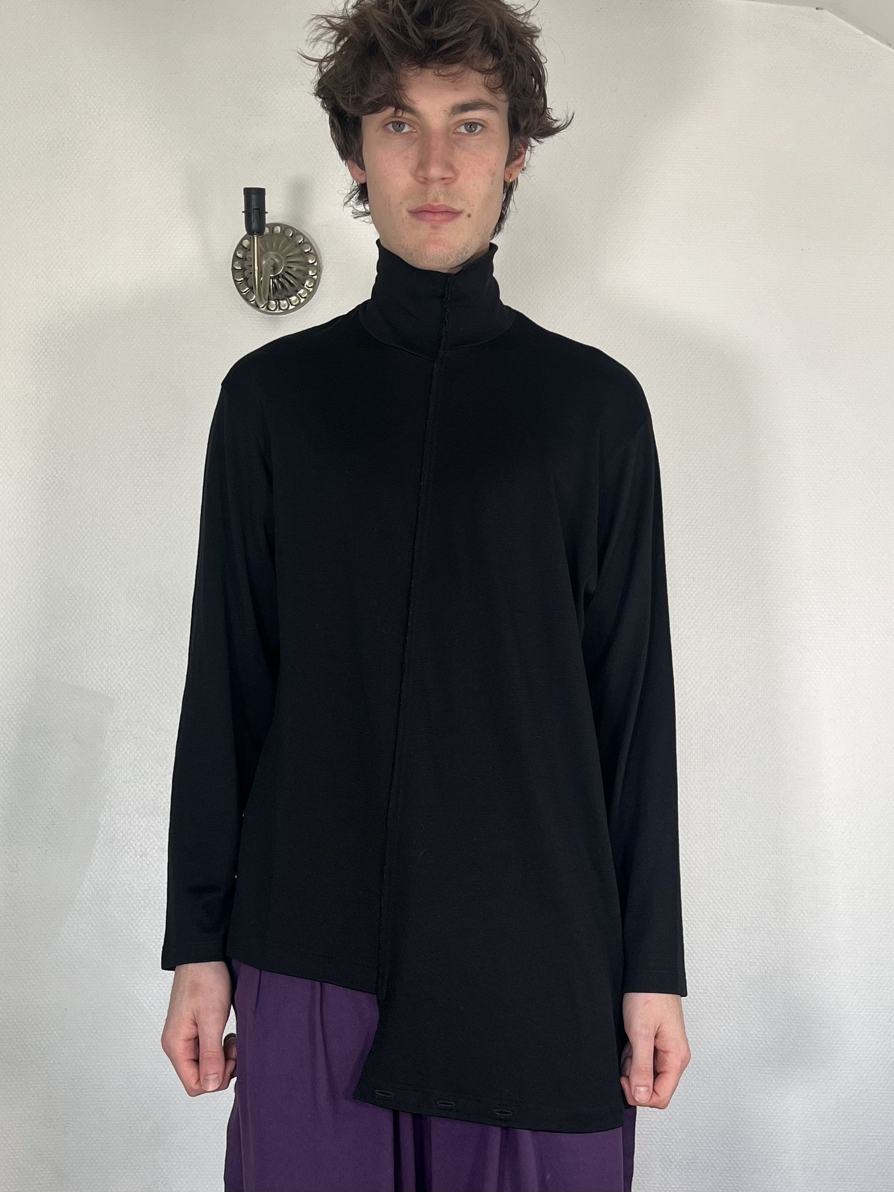 Yohji Yamamoto Yohji yamamoto turtle neck Size US L / EU 52-54 / 3 - 1 Thumbnail