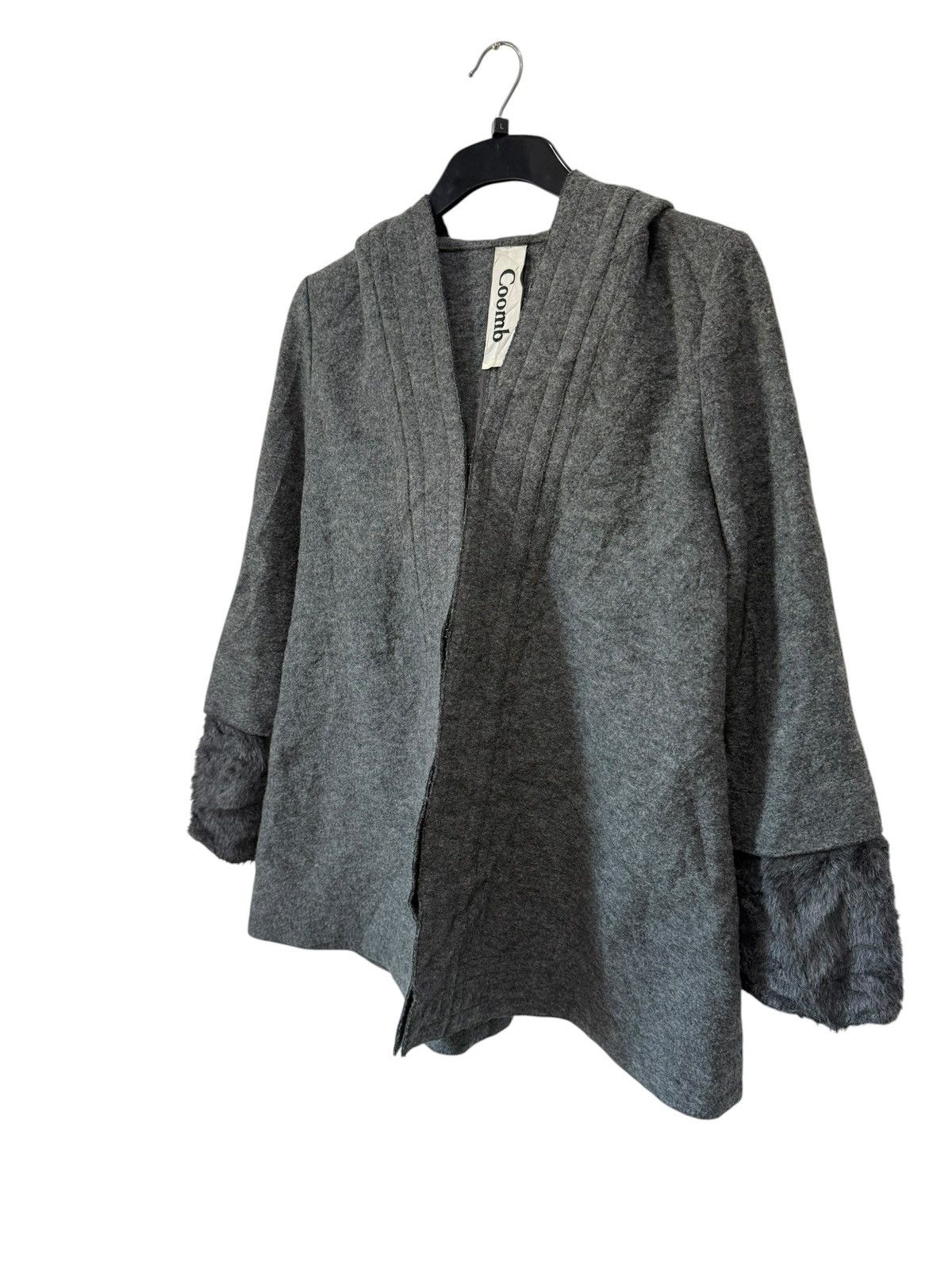 Japanese Brand Sweet & Mannish Concept Japan Brand Coomb Button With Hoodie Size M / US 6-8 / IT 42-44 - 2 Thumbnail