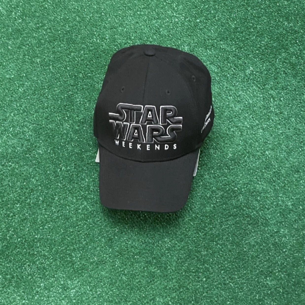Disney VINTAGE Disney Star Wars Weekends 2005 VTG Strap Back Hat Cap Adult Baseball Cap Black Adjustable Men One Size Disney Theme Park Movie Accessories Size ONE SIZE - 5 Thumbnail