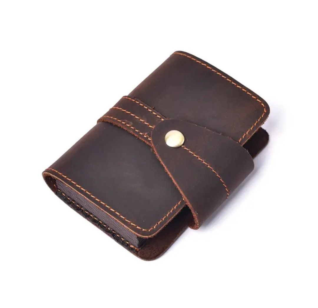Genuine Leather × Japanese Brand × Vintage Credit Card Holder Size ONE SIZE - 1 Thumbnail