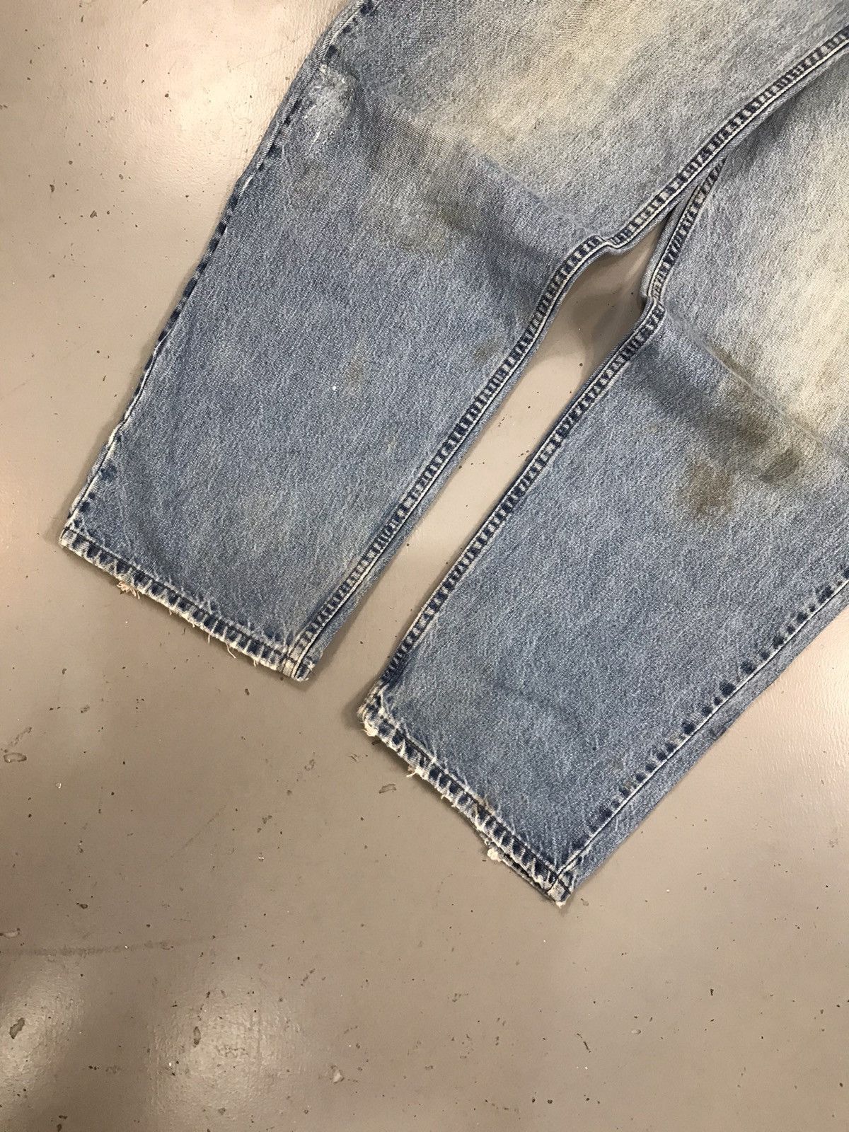Carhartt × Vintage Vintage Levi’s Strauss & co. silver tab loose fit denim Size US 32 / EU 48 - 4 Thumbnail