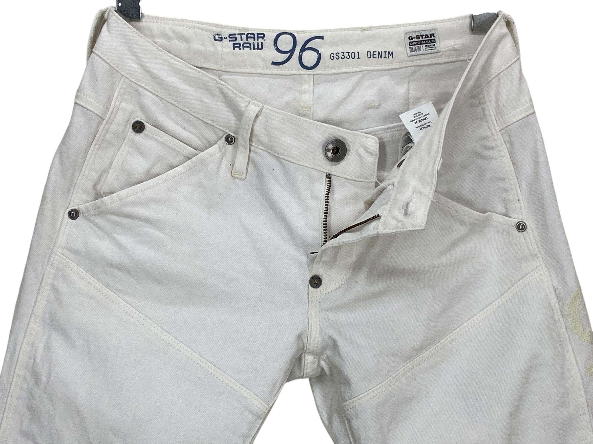 Other GStar Jeans Double Knee Distressed Jeans Pants Size 24" / US 00 / IT 34 - 10 Thumbnail