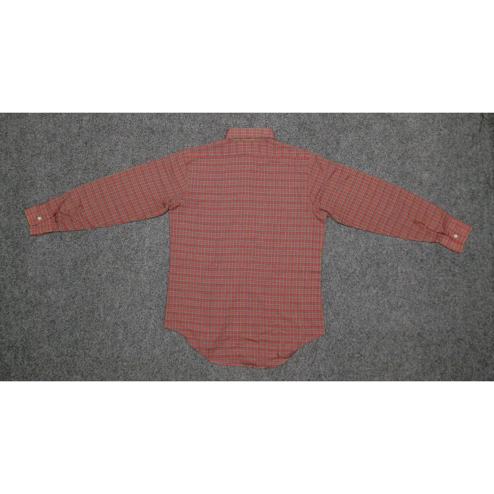 Vintage Vintage 1970s Kingsport Arnel Triacetate Plaid Shirt Size US S / EU 44-46 / 1 - 7 Thumbnail