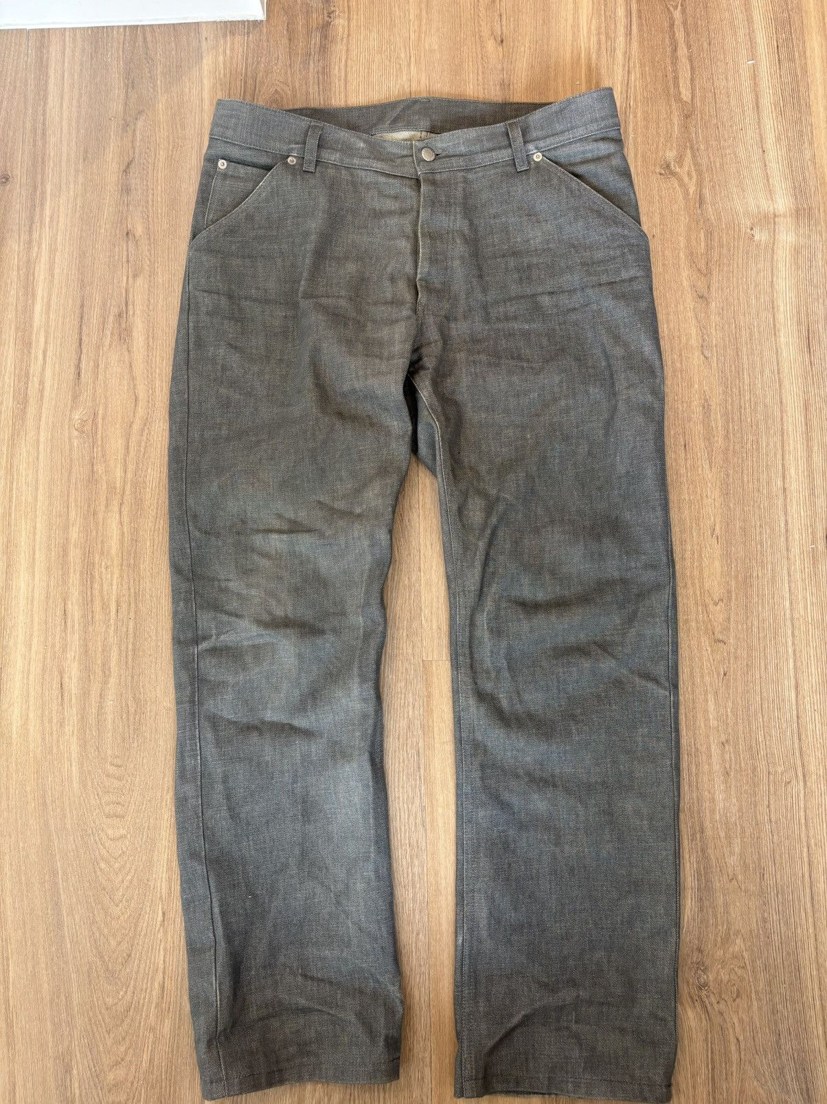 Helmut Lang Archive Helmut Lang Raw Denim Jeans Size US 36 / EU 52 - 7 Thumbnail