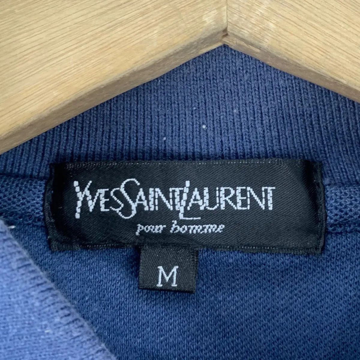 Yves Saint Laurent Vintage YSL YVES SAINT LAURENT Paris Polo Tee Shirt Size US M / EU 48-50 / 2 - 5 Thumbnail