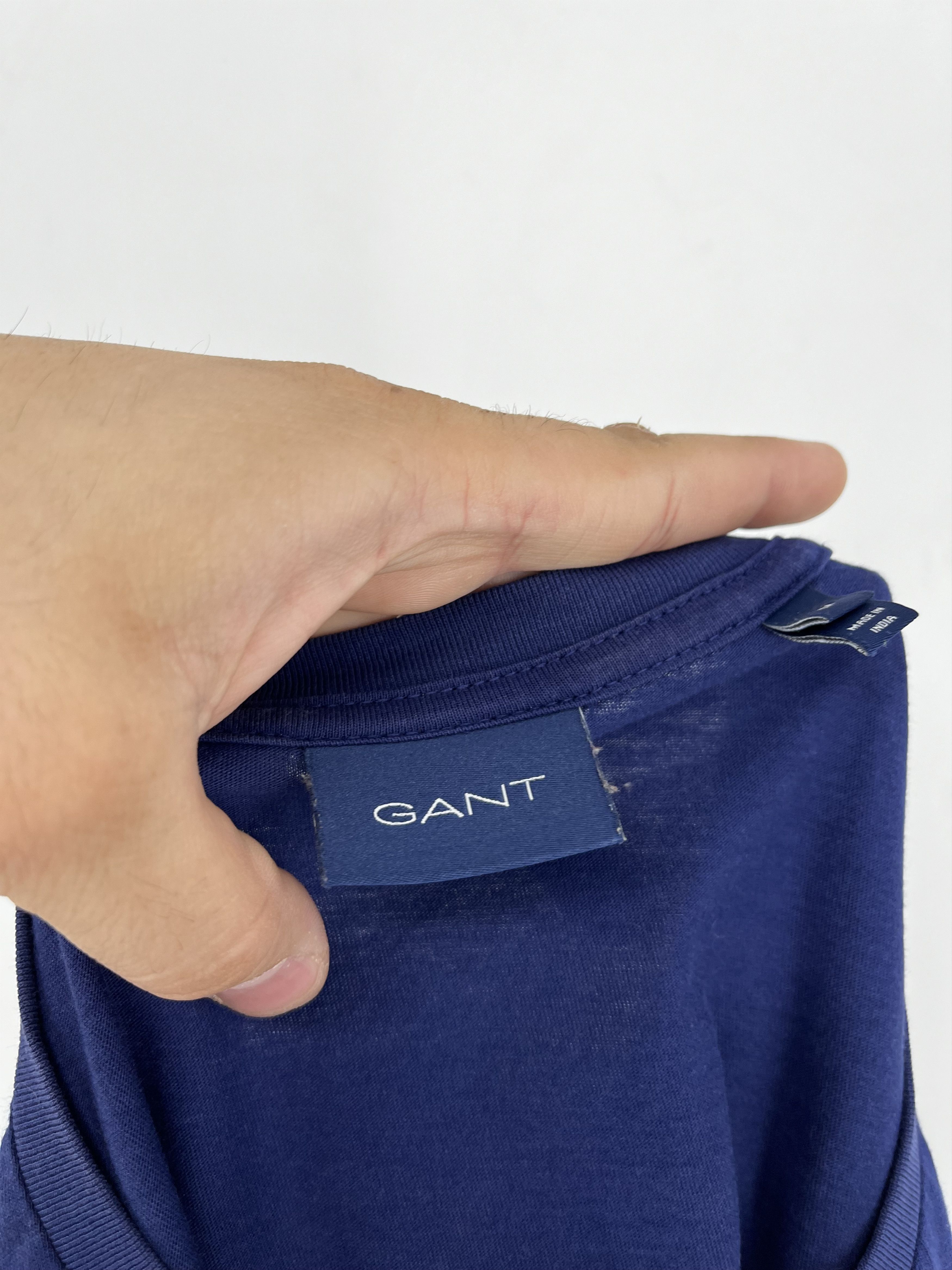 Gant × Vintage GANT Men`s Navy Long Sleeve TShirt Size M Size US M / EU 48-50 / 2 - 11 Thumbnail