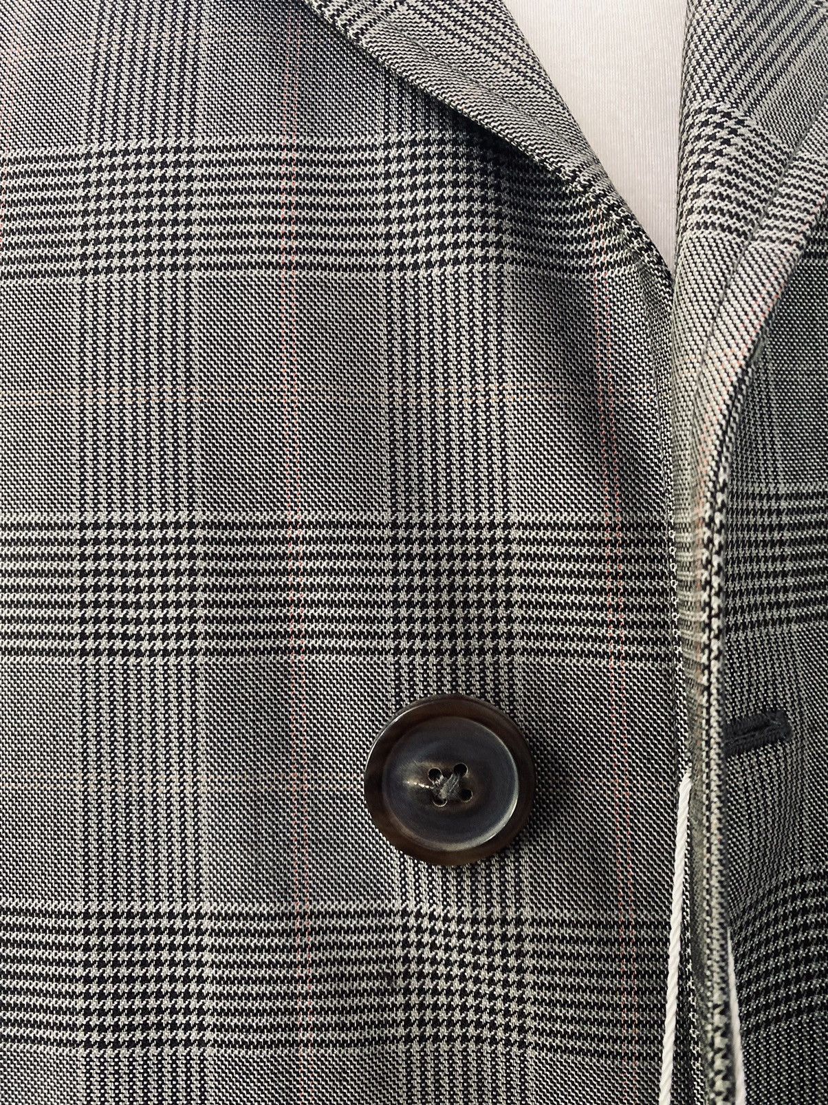 Maison Margiela MM 🇮🇹 Sharkskin Wool Detectives Pkt Overcoat 52 vintage nwt Size US L / EU 52-54 / 3 - 12 Thumbnail