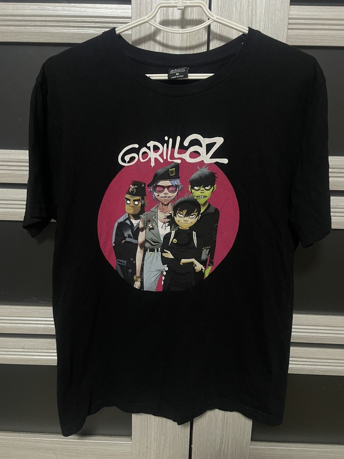 Band Tees Vintage Gorillaz Promo Album Graphic T-Shirt Y2K Band Tee Size US M / EU 48-50 / 2 - 1 Thumbnail