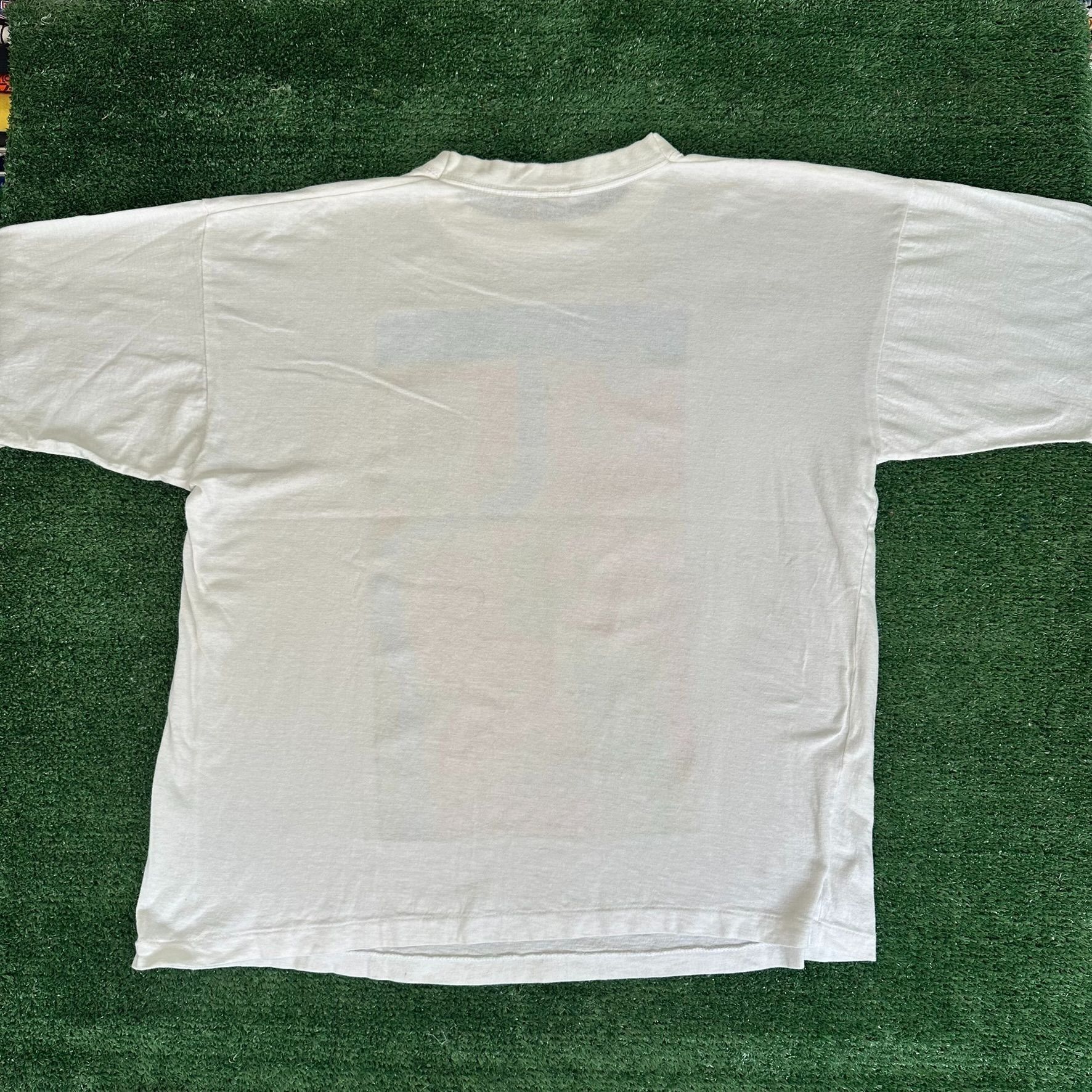 Vintage Vintage 90s London England Map T-Shirt Single Stitch White X Size US XL / EU 56 / 4 - 7 Thumbnail