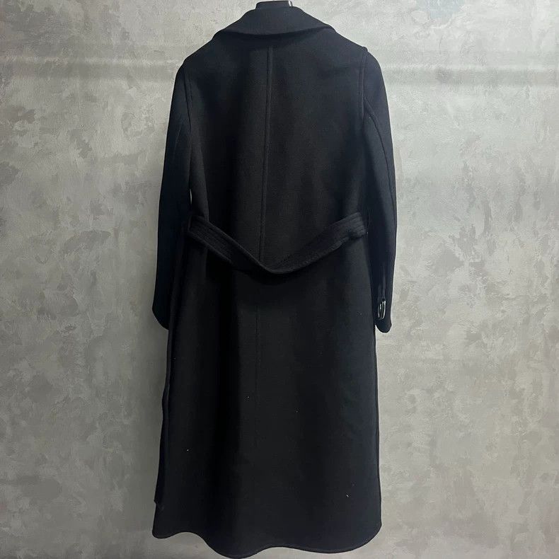 Louis Vuitton Louis Vuitton Black Logo printed hooded belted waisted woo Size XXS / US 00 / IT 34 - 2 Thumbnail