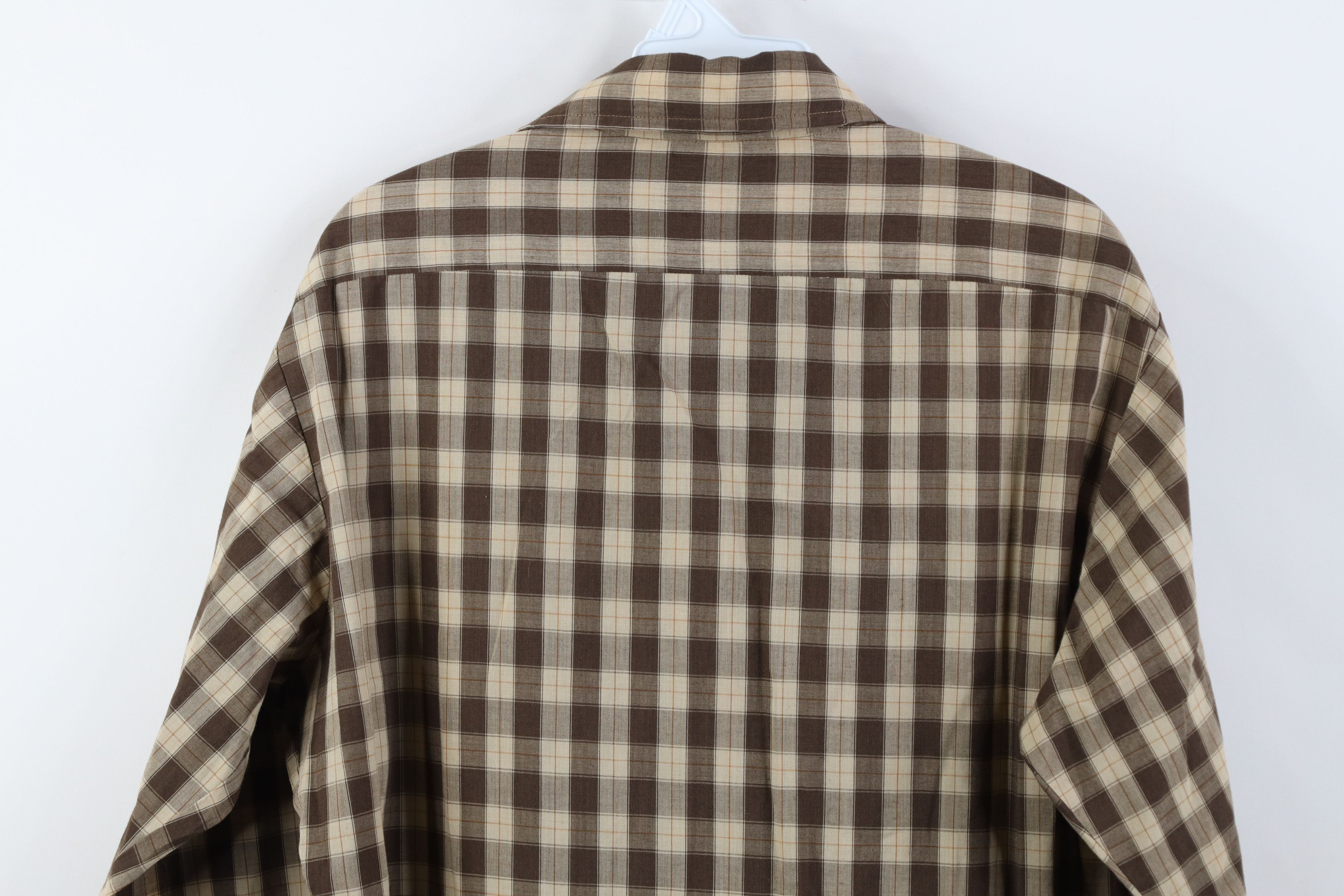 Vintage Vintage 70s Streetwear Western Collared Button Shirt Plaid Size US M / EU 48-50 / 2 - 10 Thumbnail