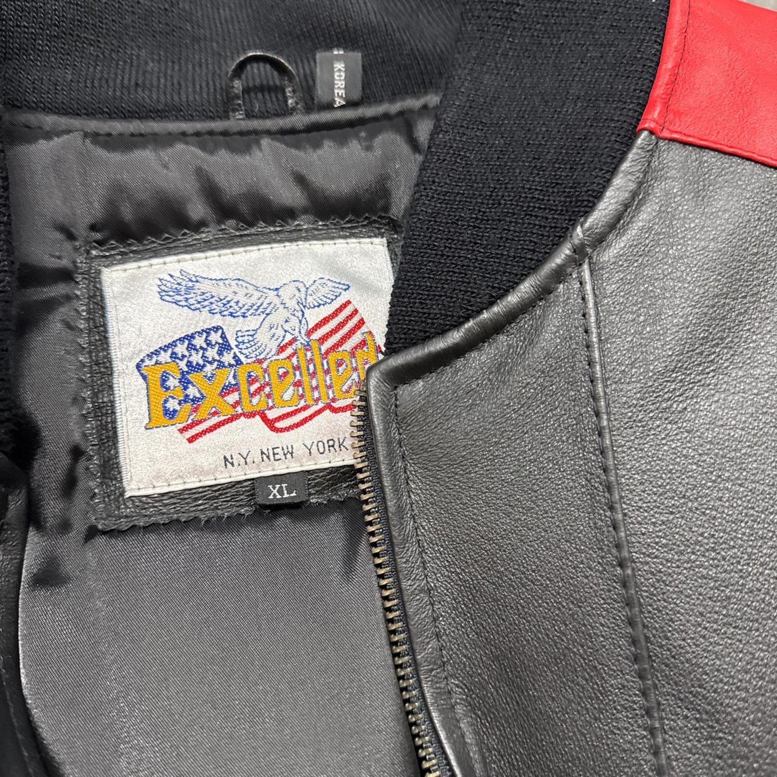 Vintage Vintage 90s Kodak Film Camera Racing Leather Jacket Size US L / EU 52-54 / 3 - 5 Thumbnail