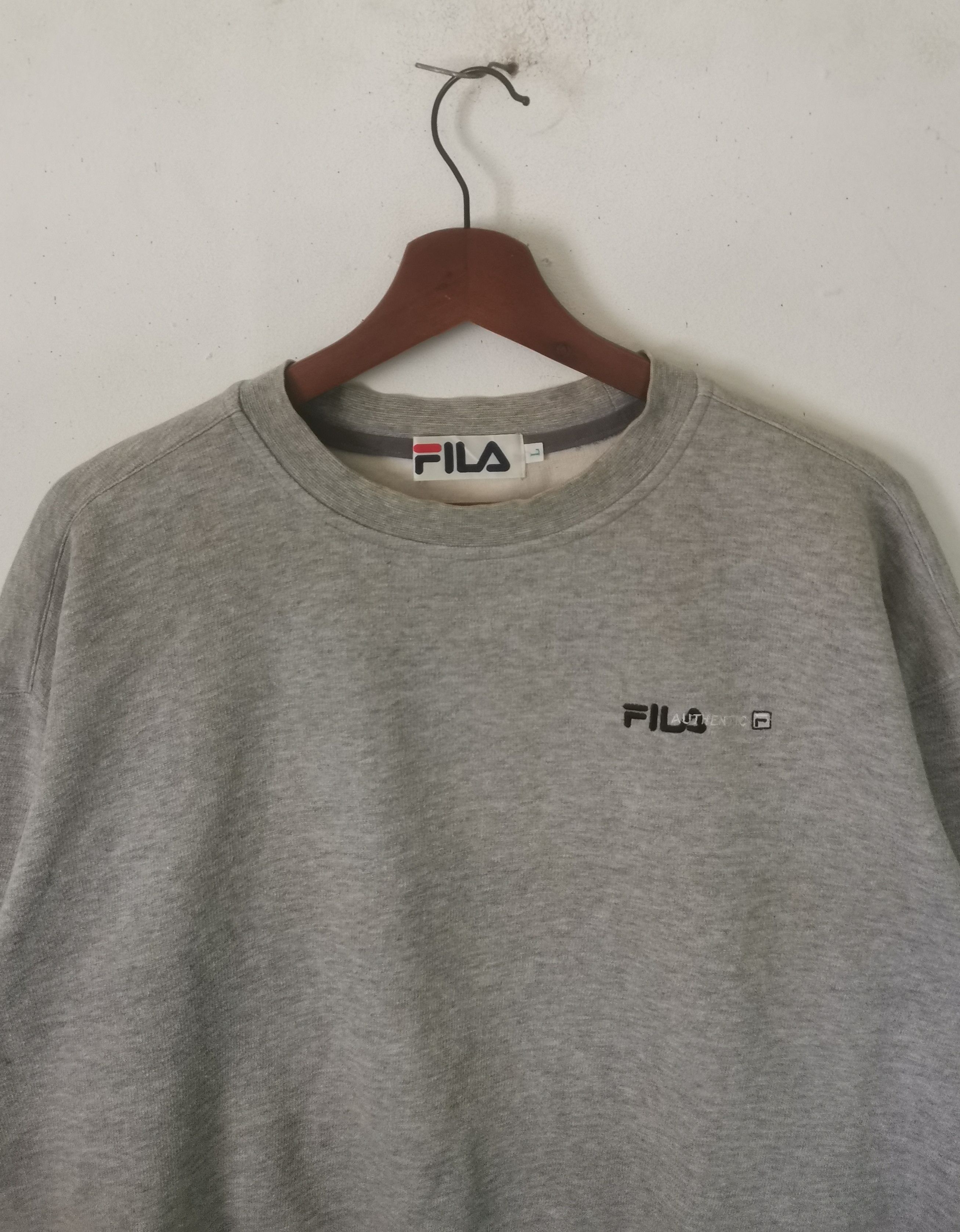 Fila Rare FILA sweatshirt grey colour Size US L / EU 52-54 / 3 - 2 Thumbnail