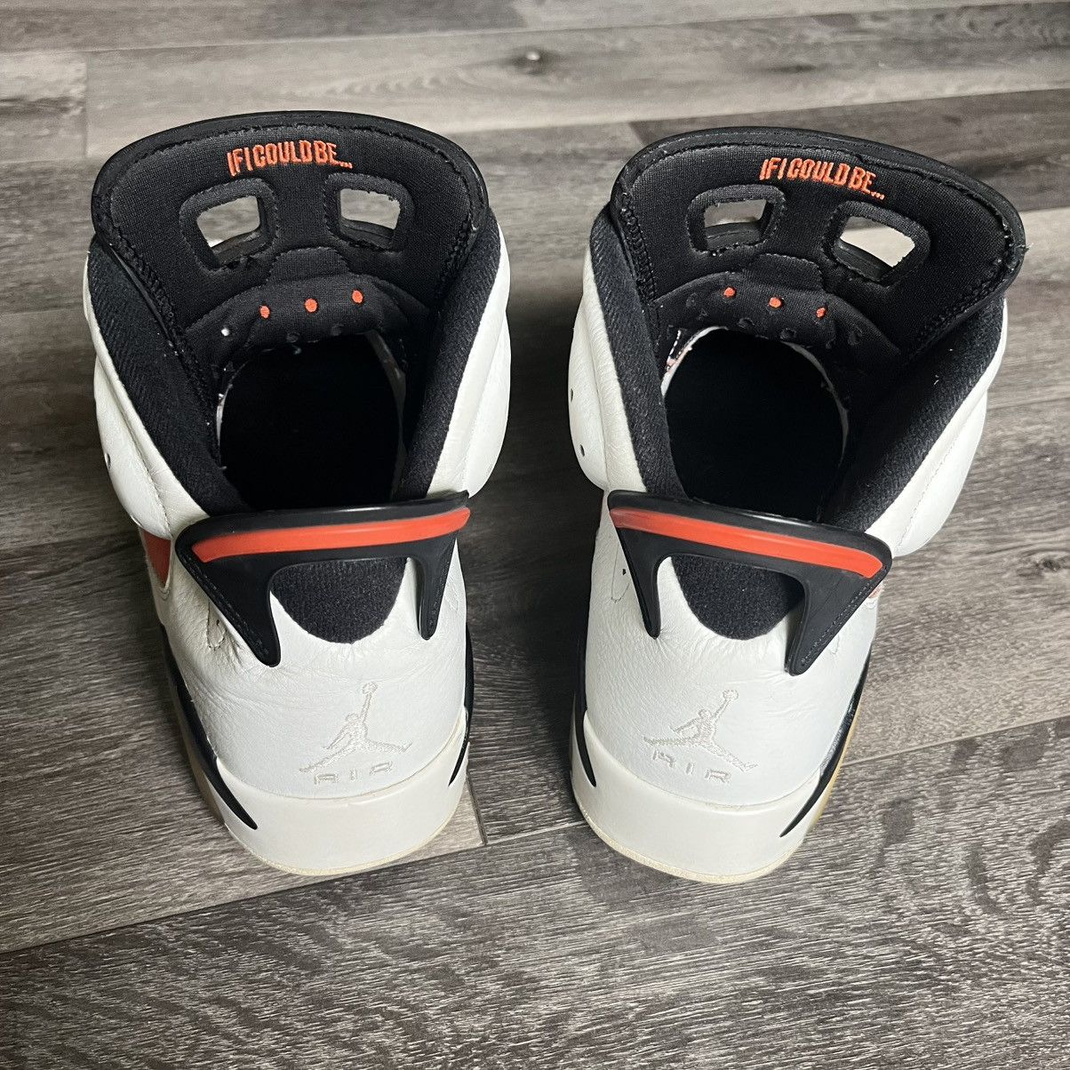 Gatorade × Jordan Brand Jordan 6 Retro Gatorade Like Mike White Orange Shoes Size 10 Size US 10 / EU 43 - 4 Thumbnail