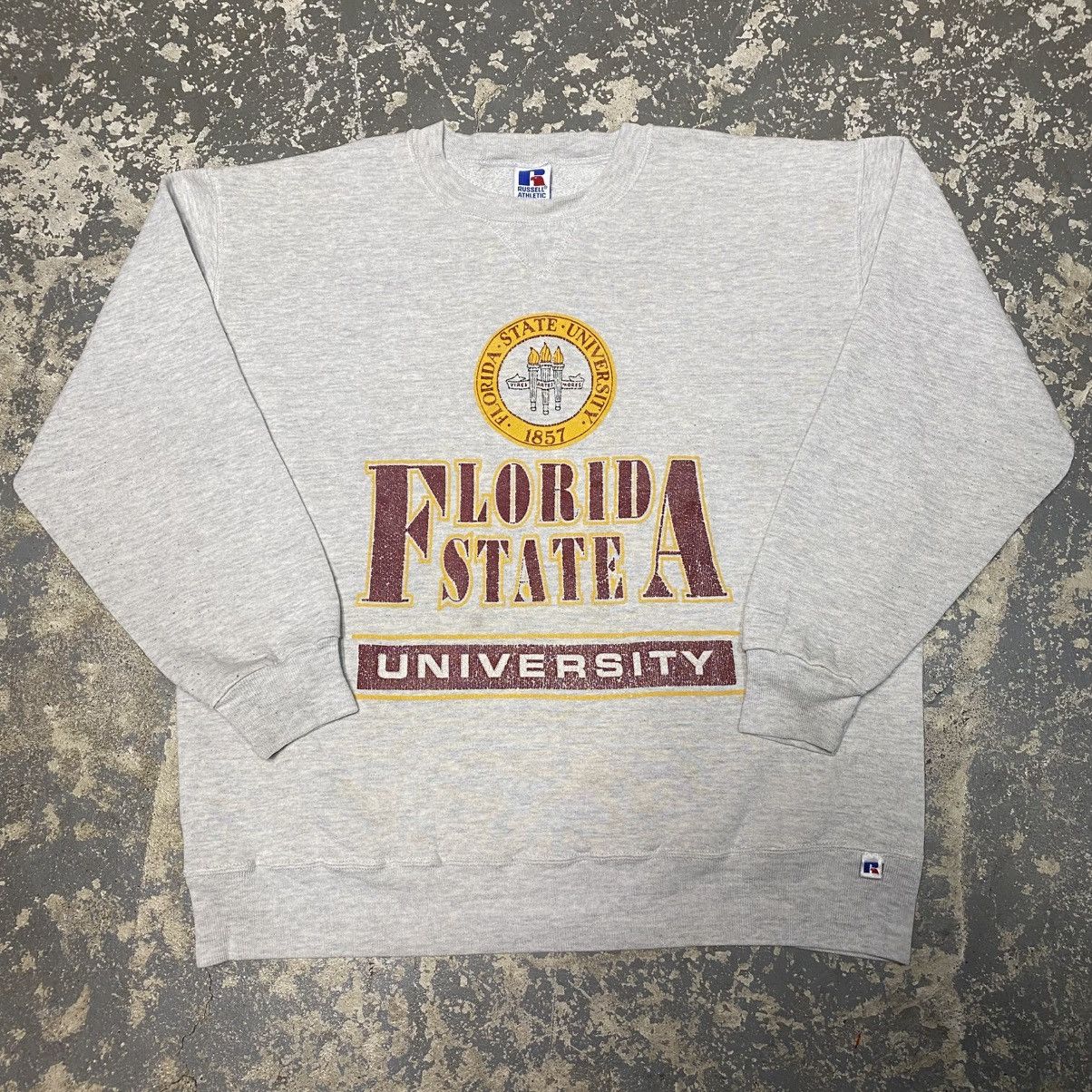Russell Athletic × Vintage Vintage Russell Athletic Florida State University Crewneck Size US XL / EU 56 / 4 - 1 Thumbnail