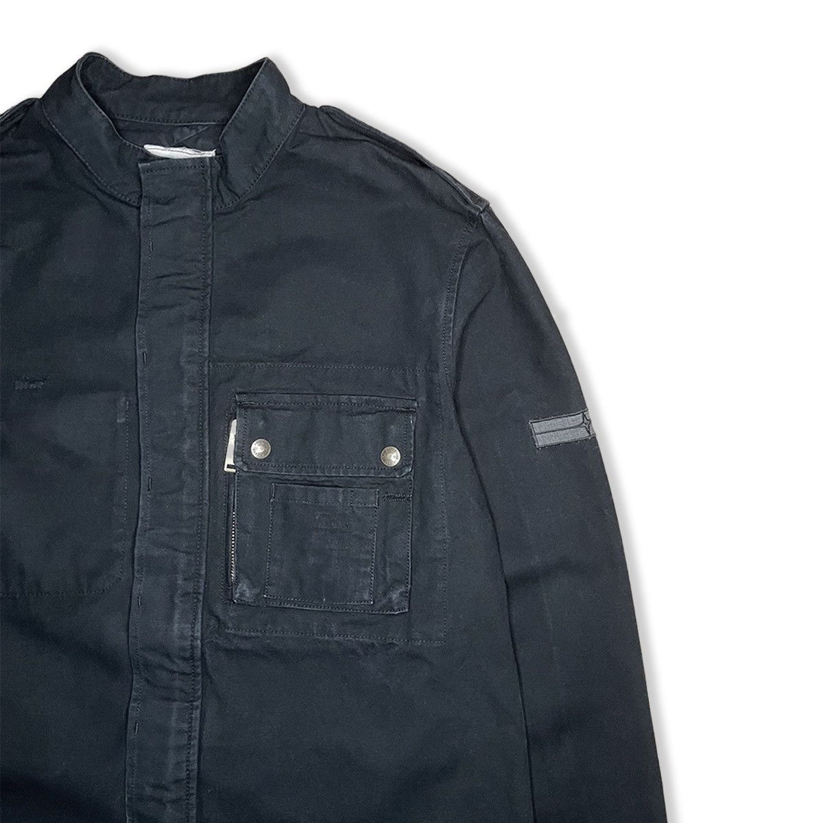 Stone Island 2007 Stone Island Denims Flight Jacket Size US XL / EU 56 / 4 - 7 Thumbnail