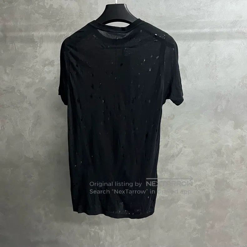 Givenchy Givenchy Black Classic Pattern Printed Hole Short Sleeve T Size US XS / EU 42 / 0 - 5 Thumbnail