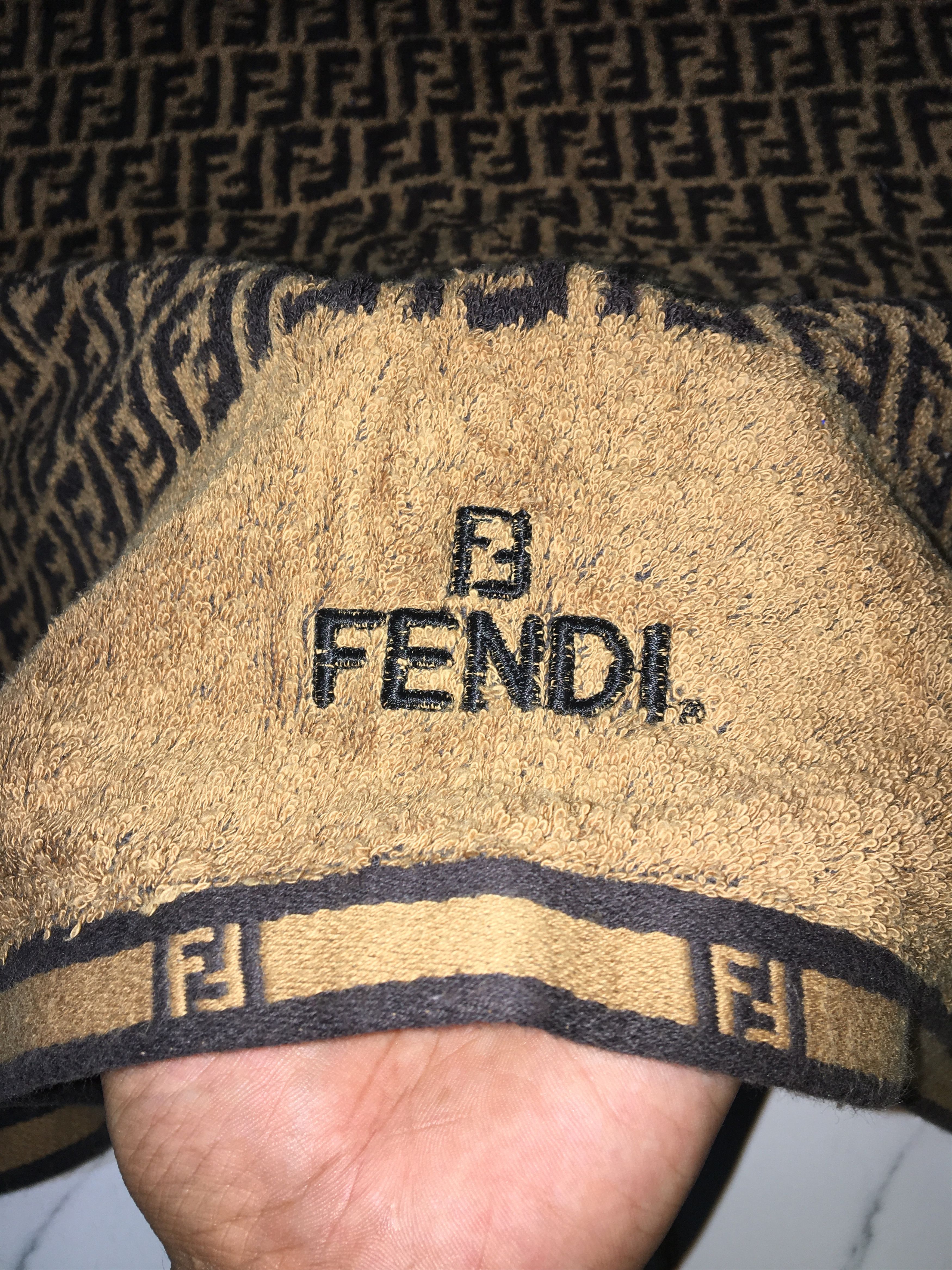 Fendi Fendi Monogram Towel Size ONE SIZE - 6 Thumbnail