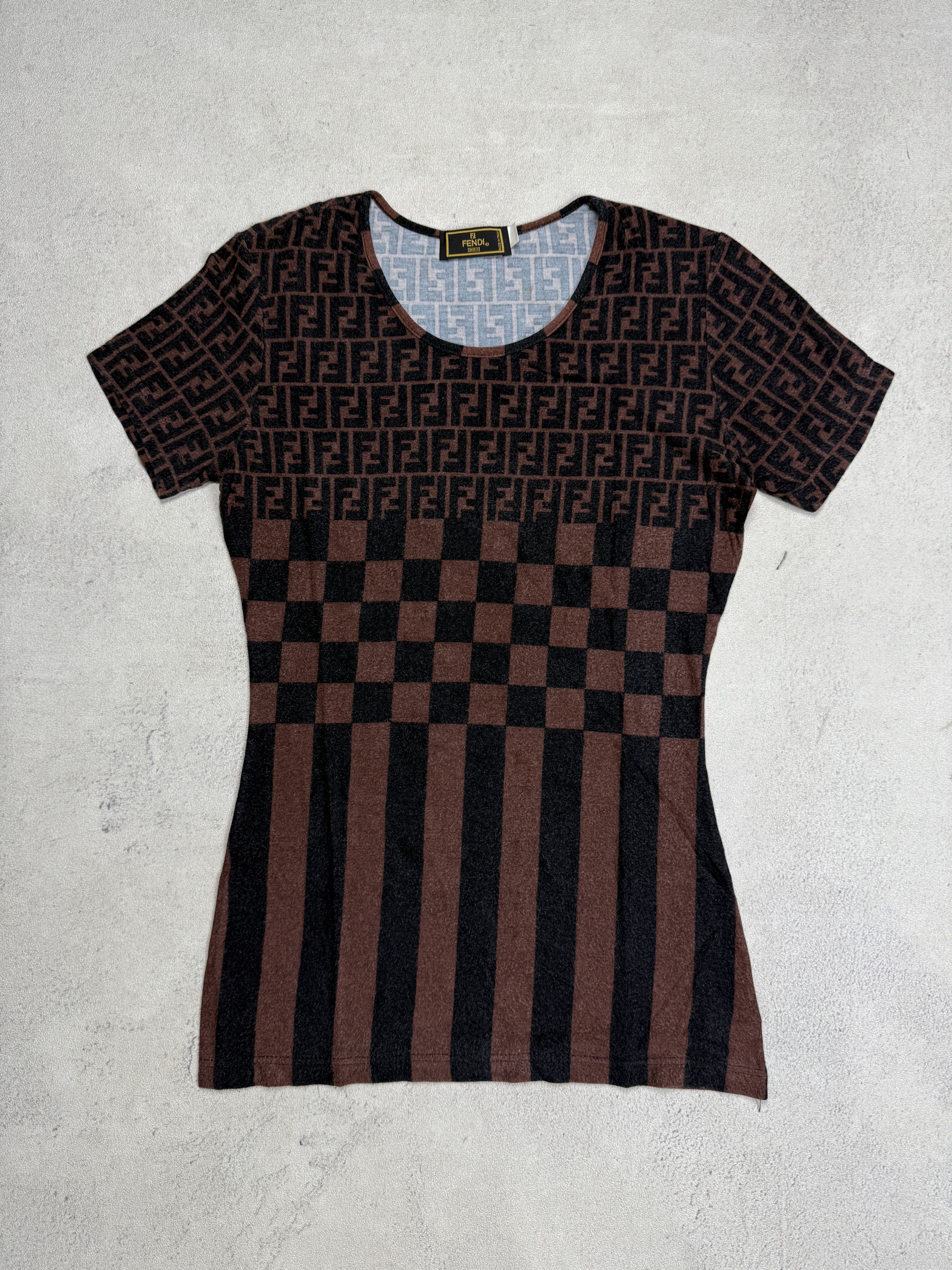 Fendi Vintage Fendi Monogram Top Size 44 Size M / US 6-8 / IT 42-44 - 1 Thumbnail