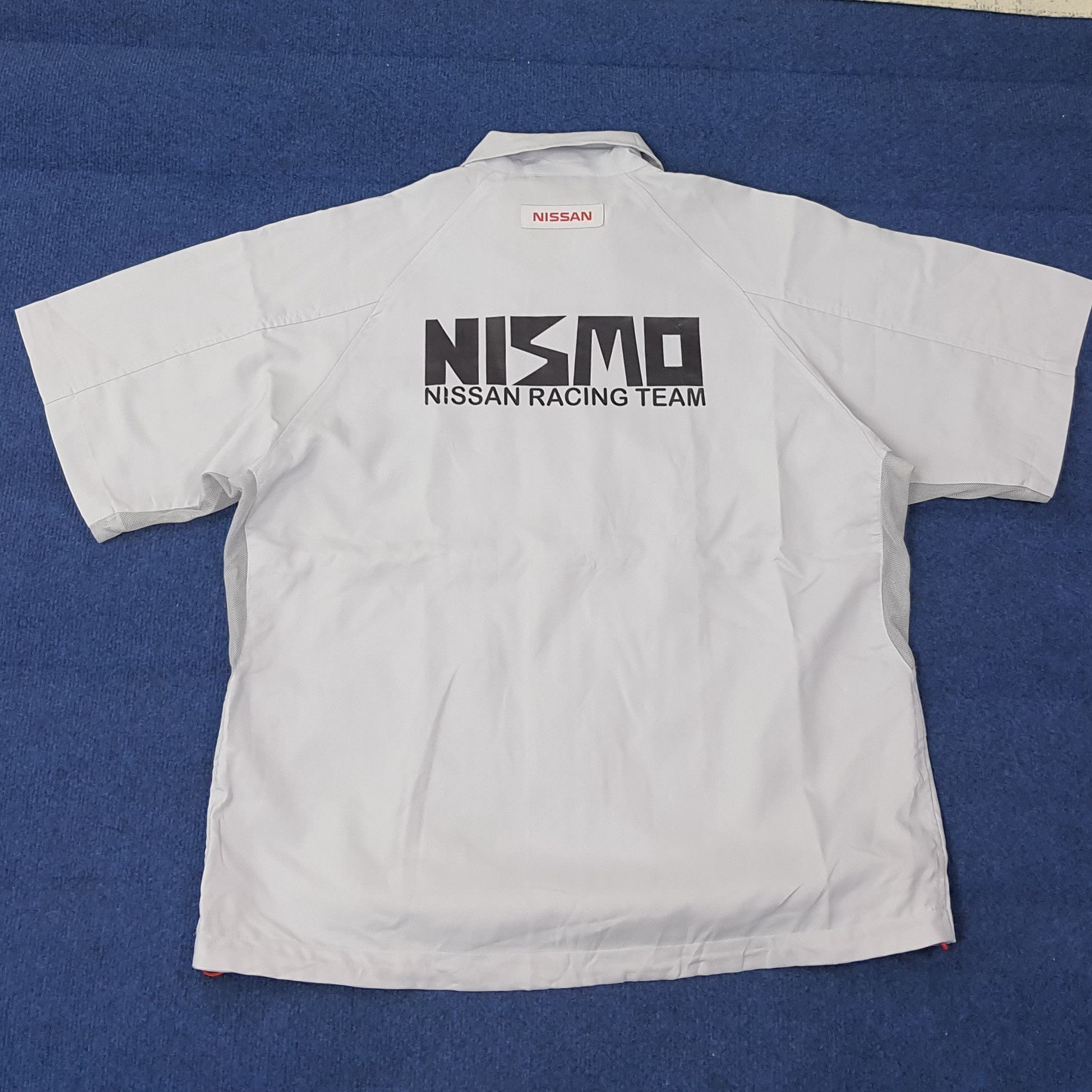 Japanese Brand Vintage Nismo Nissan Racing Workwear Jacket C259N42 Size US L / EU 52-54 / 3 - 1 Thumbnail
