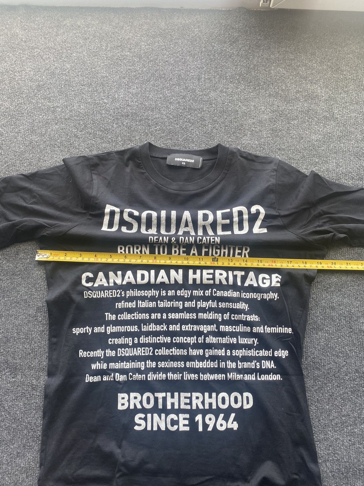 Dsquared2 🔥Opium Punk Dsquared black faded tee xs-s size Size US XS / EU 42 / 0 - 3 Thumbnail