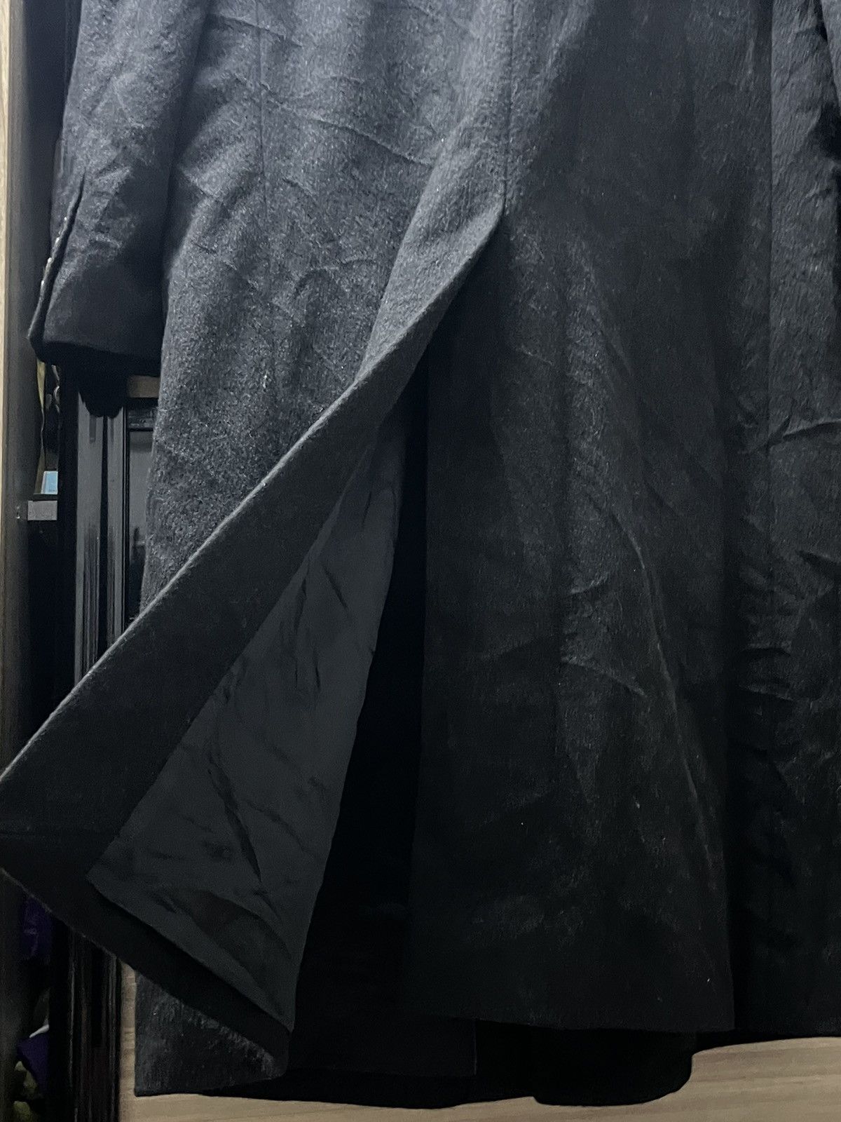 Yves Saint Laurent Yves Saint Laurent long coat dark Wool cashmere fabric. Size US XL / EU 56 / 4 - 5 Thumbnail